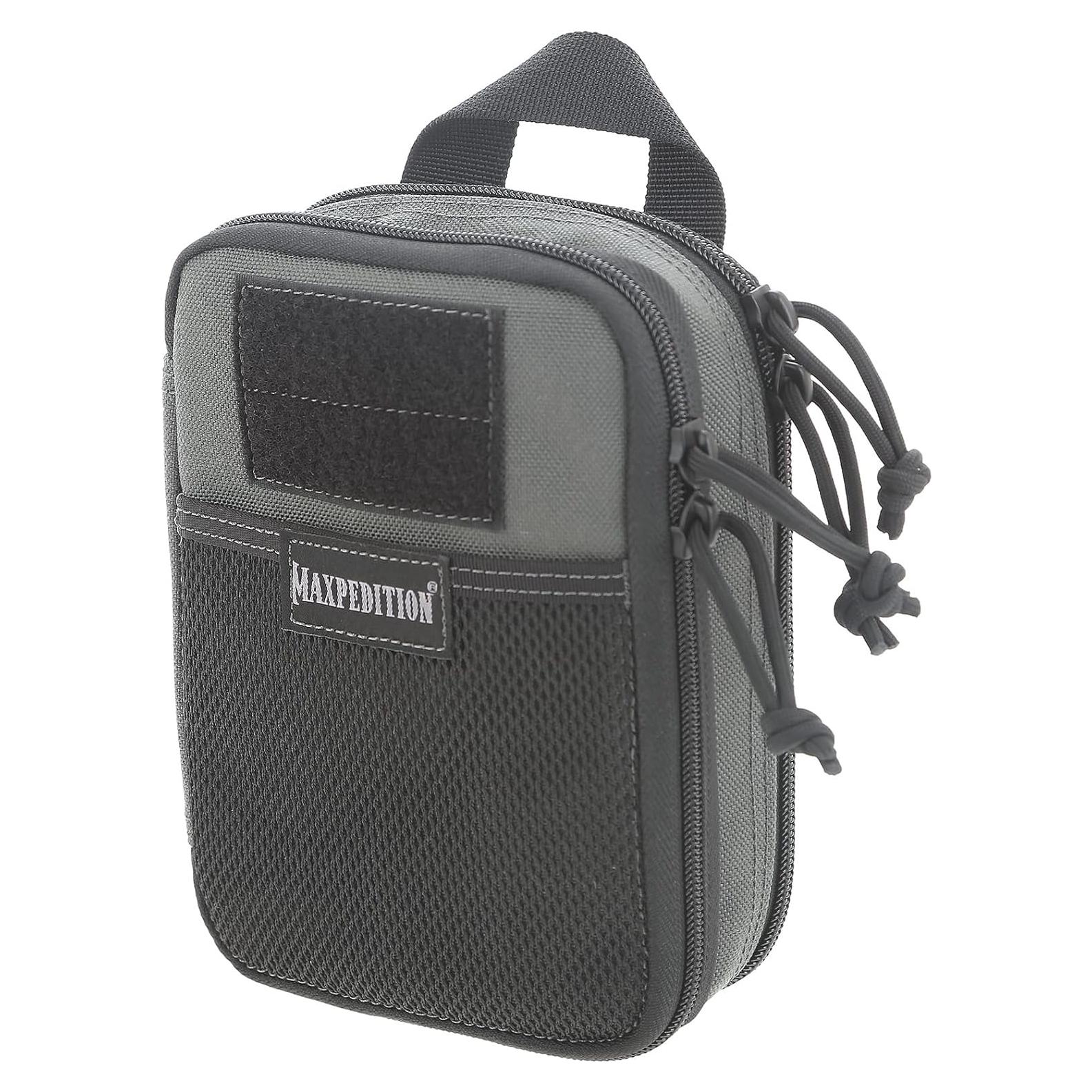 Organizador de bolsillo EDC Maxpedition Doble Nivel Gris Lobo