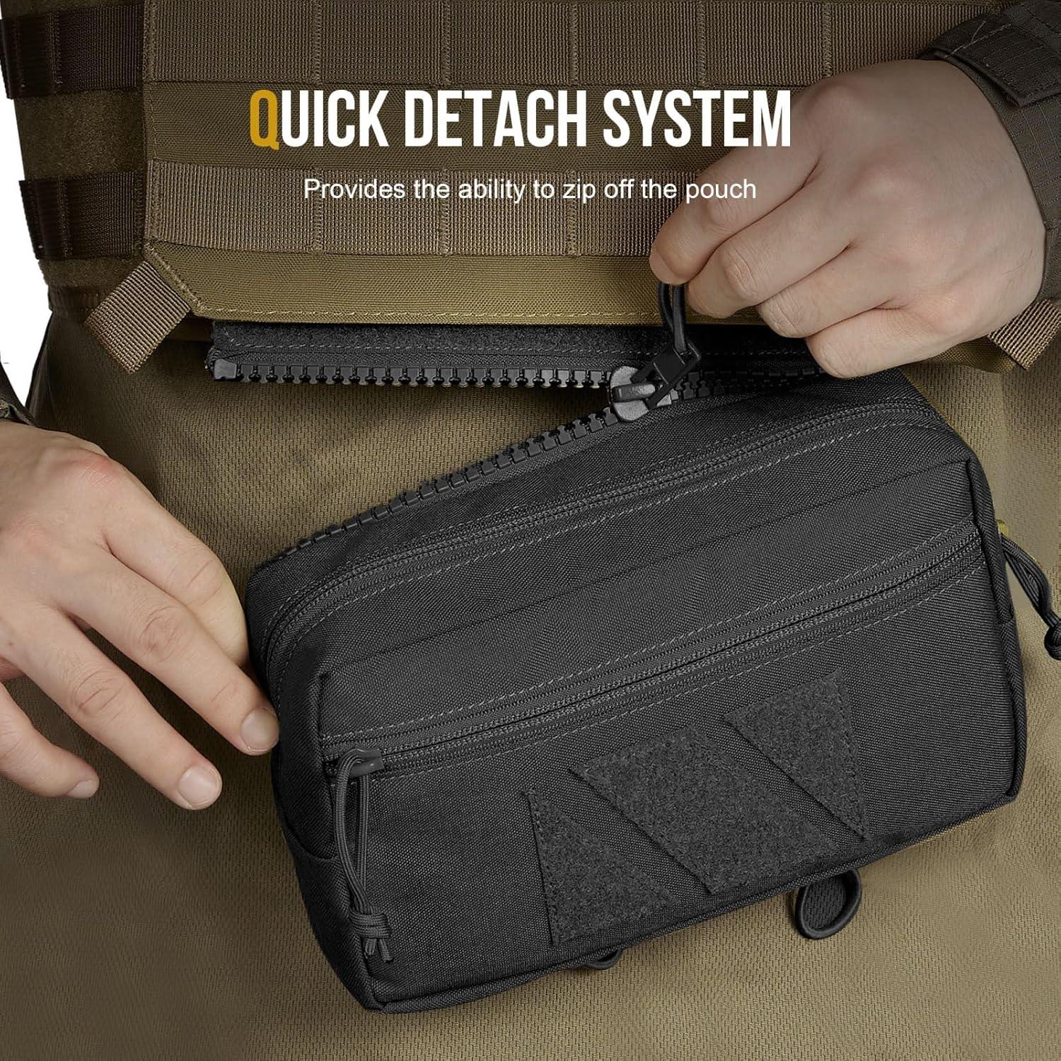 Bolsa Dangler Táctica OneTigris para Chaleco - Nylon 500D