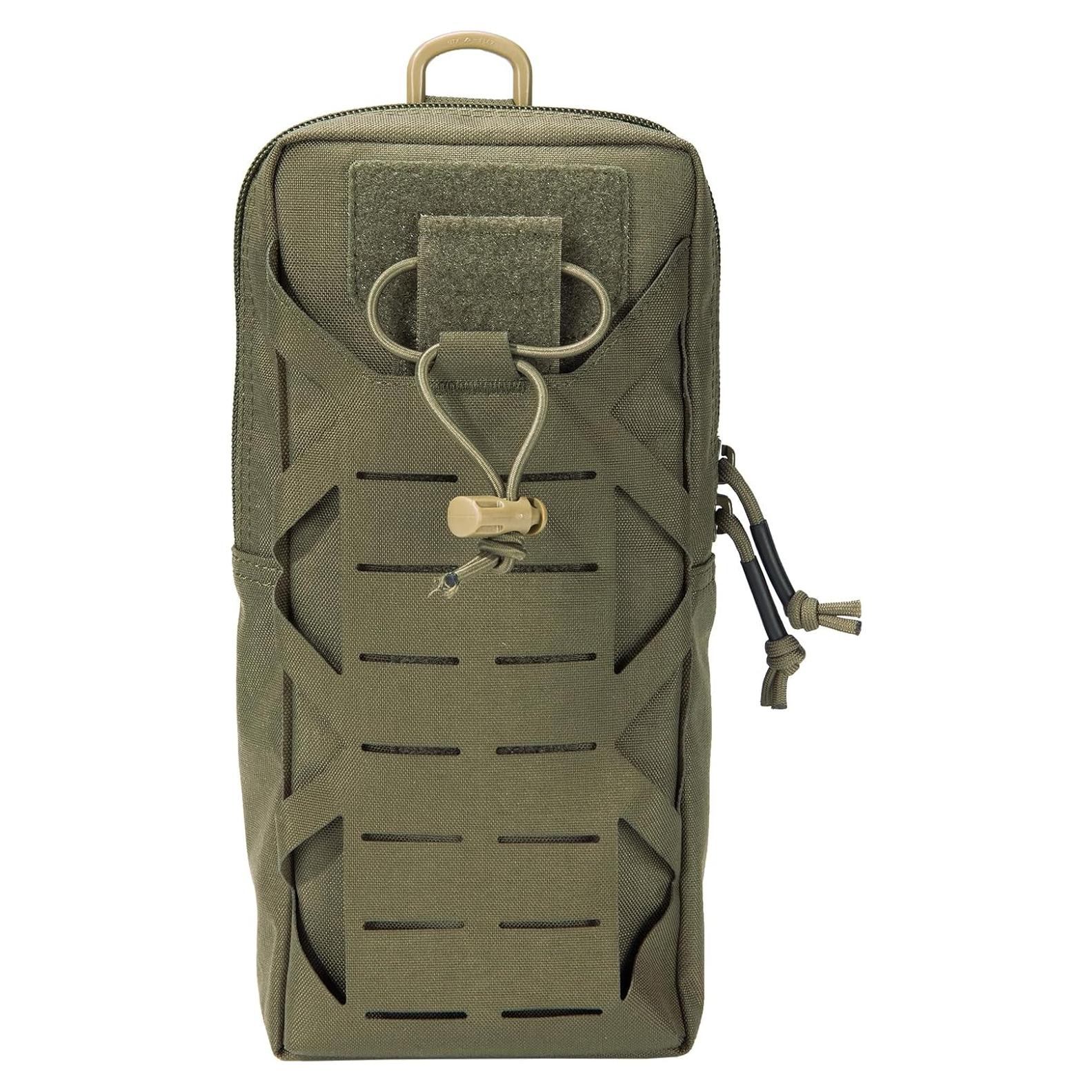 Bolsa Táctica EDC Molle EXCELENTE ELITE SPANKER Verde 25.4x12.7cm