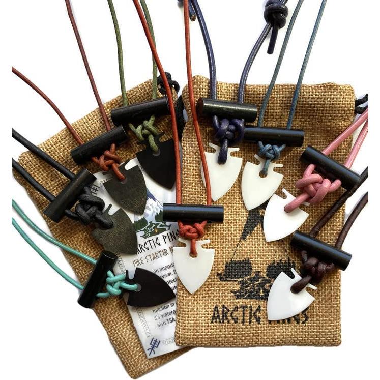 Collar Iniciador de Fuego Marrón - Equipo de Supervivencia