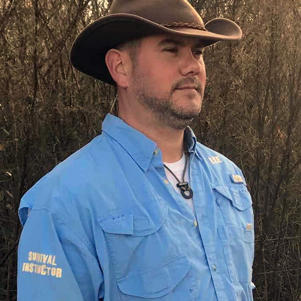 Collar de Supervivencia PSKOOK con Iniciador de Fuego - 4 Piezas