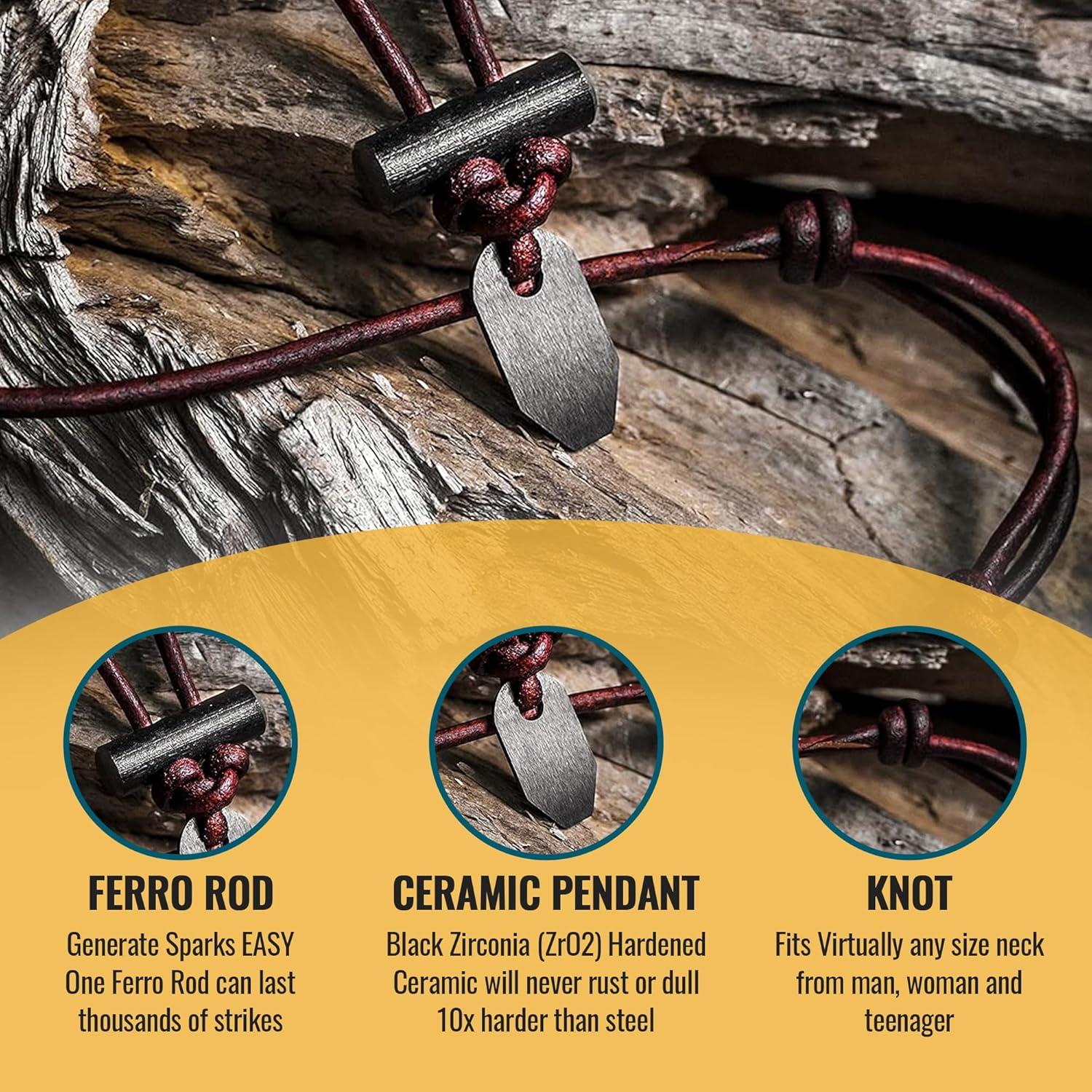 Collar de Supervivencia Wazoo The Bushcraft - Hecho a Mano