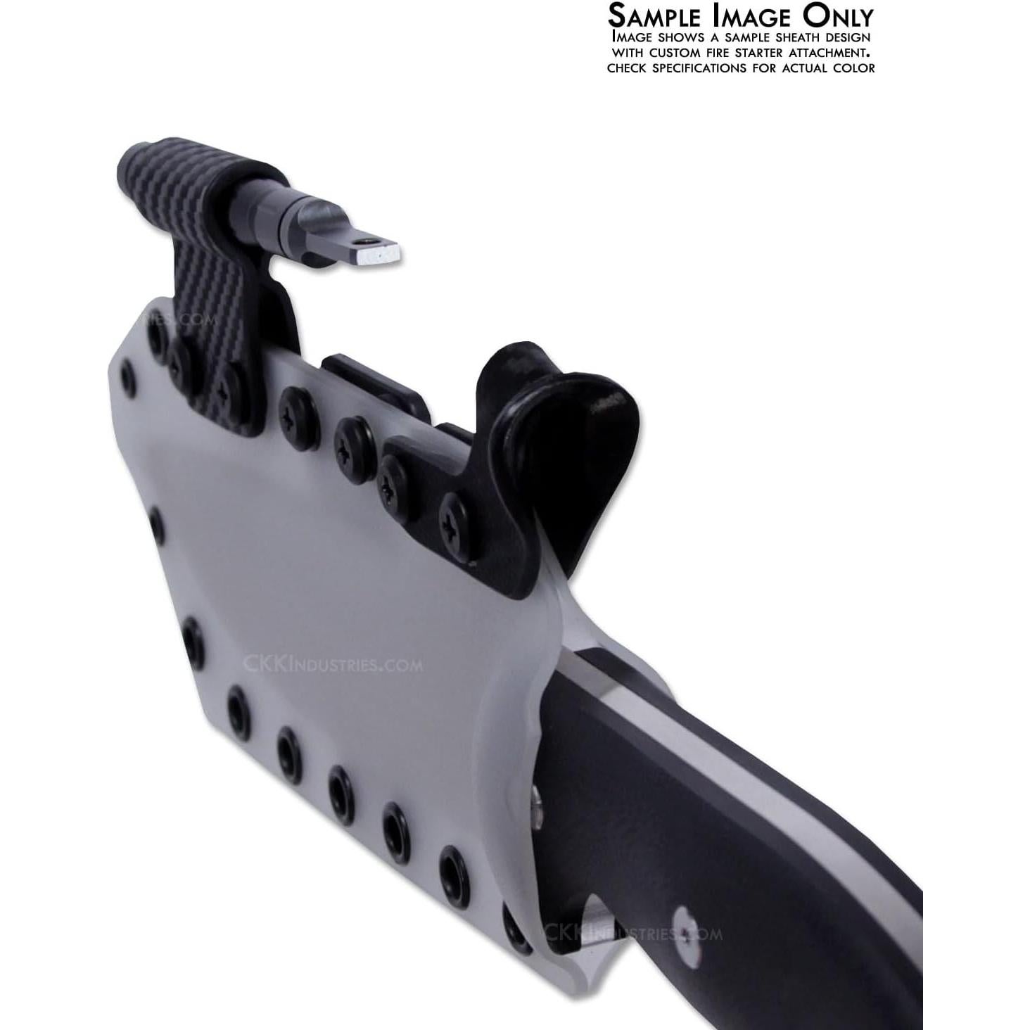 Kit de Encendido de Fuego Ferrocerio HolsterSmith - Verde Neón