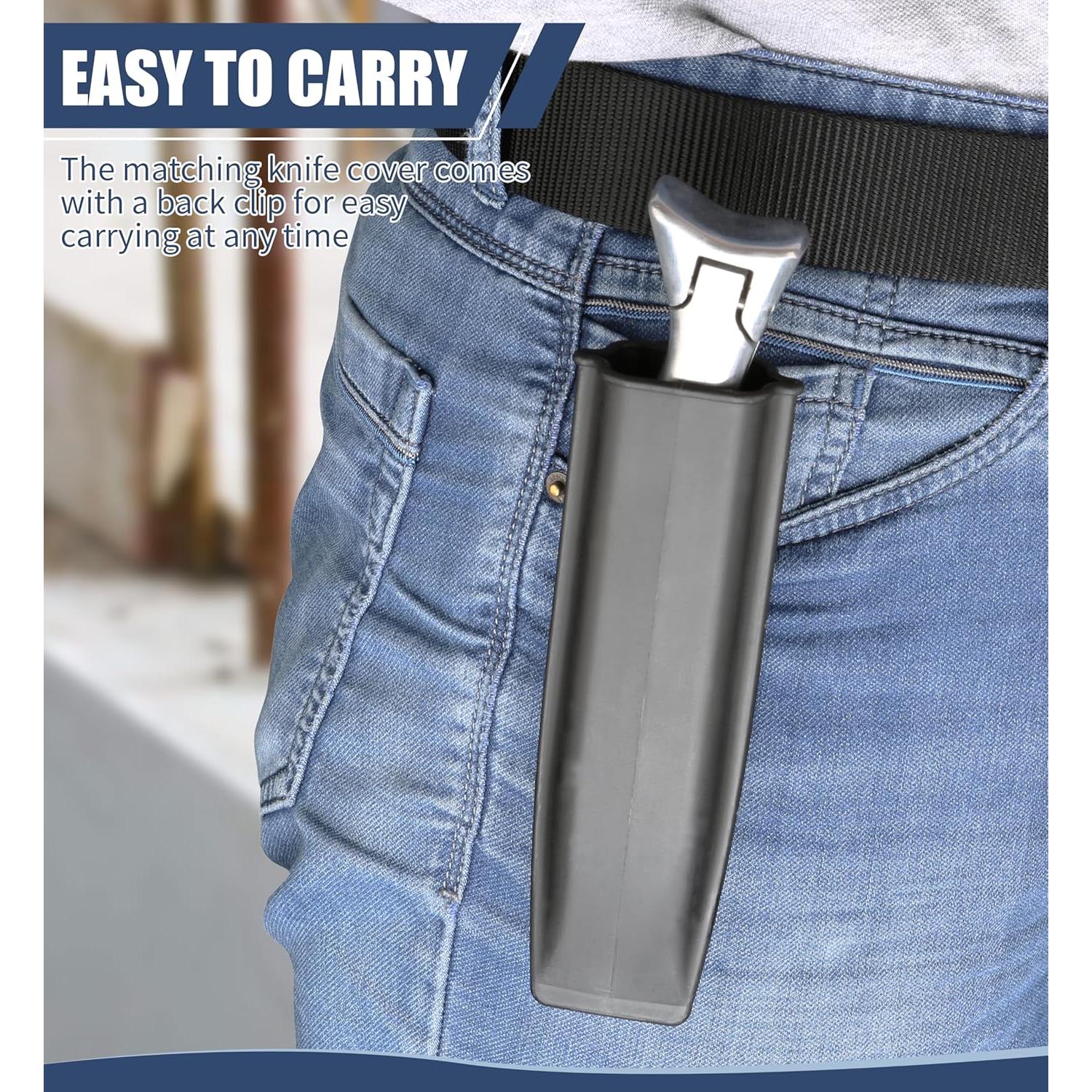 Cuchillos Utilitarios SharkKnife CUTTEREX 4pcs con 30 Cuchillas