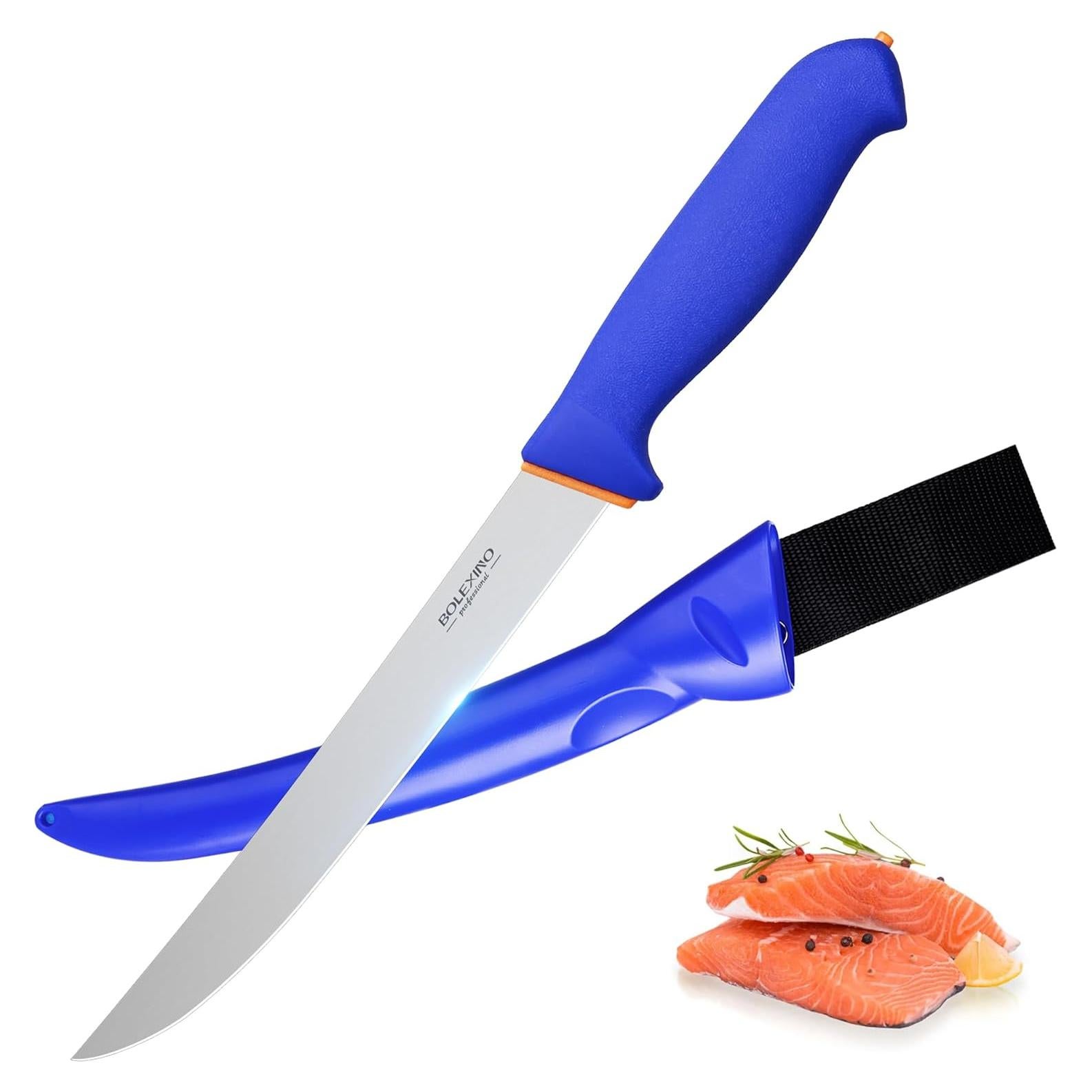 Cuchillo de Filete BOLEXINO 20 cm Acero Inoxidable Antideslizante