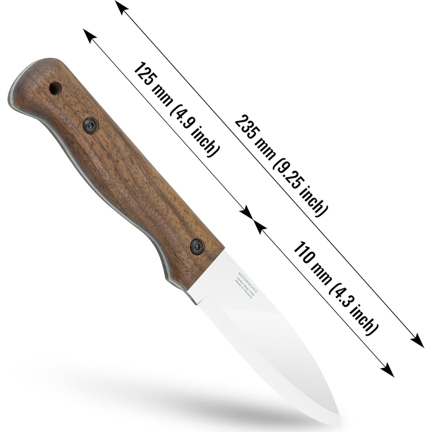 Cuchillo de Bushcraft BPS Knives B1 CSH - Acero al Carbono