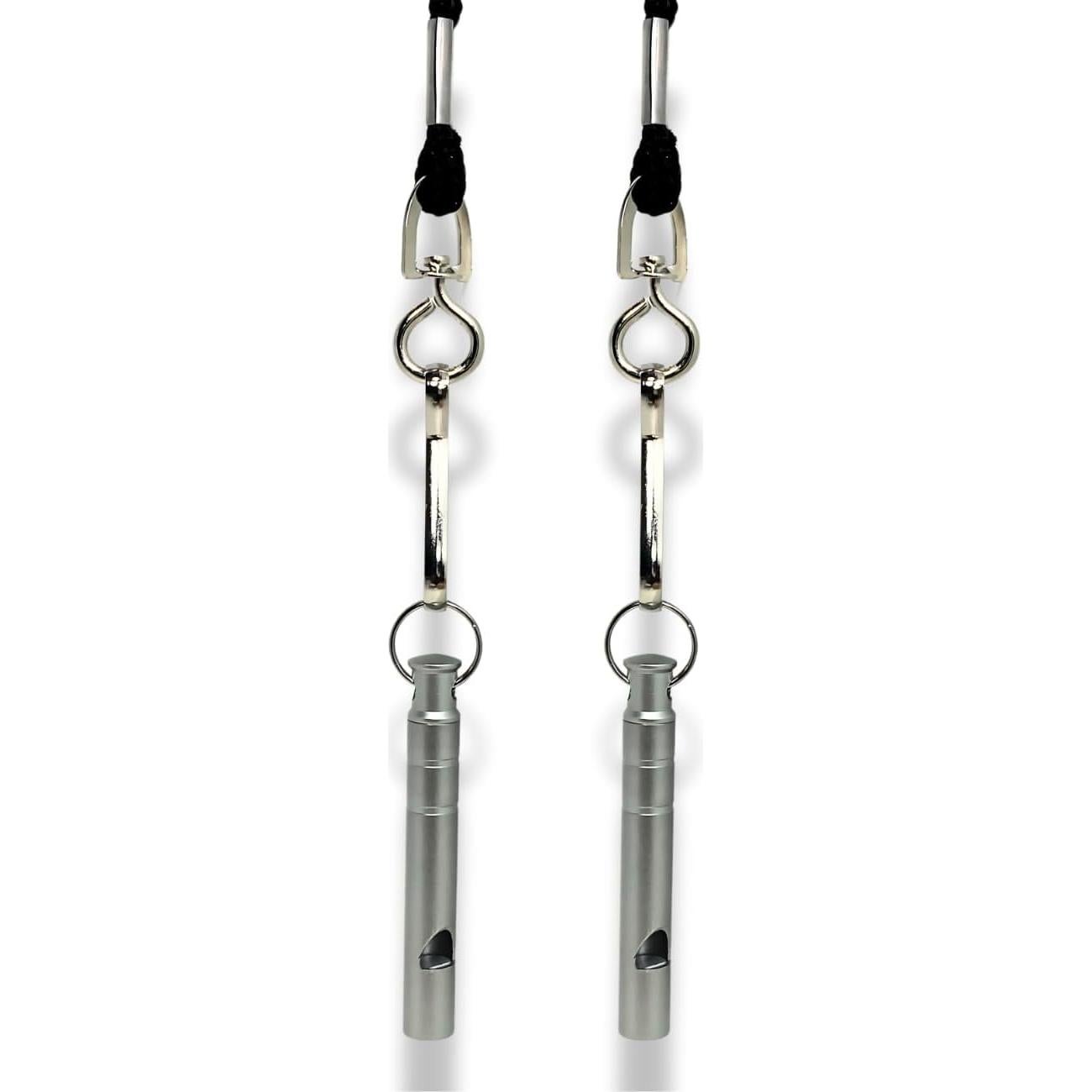 Silbato de Titanio FUTURESTEPS con Cordón - Juego de 2