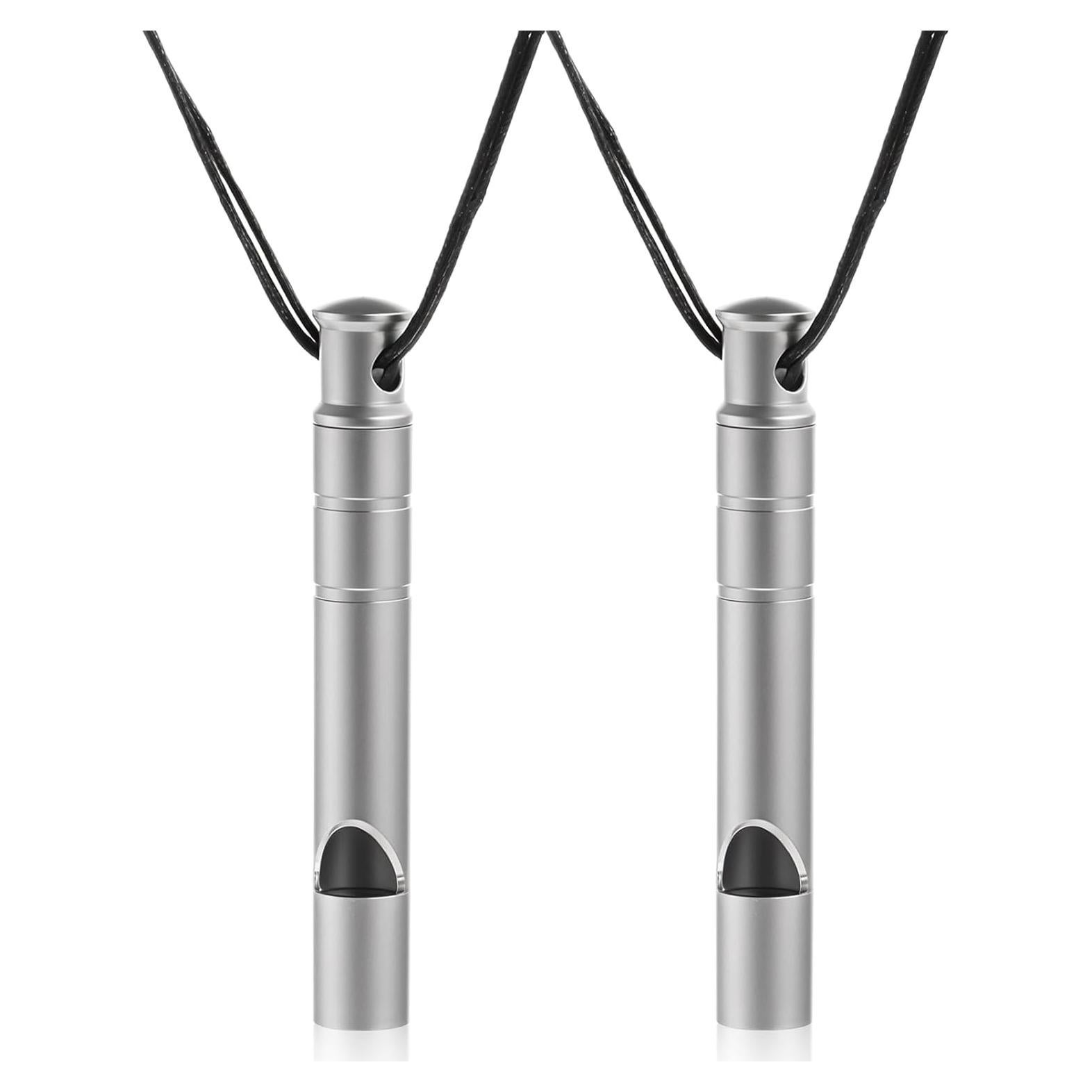 Silbato de Emergencia ValueBargain Titanio 120dB 2 Piezas