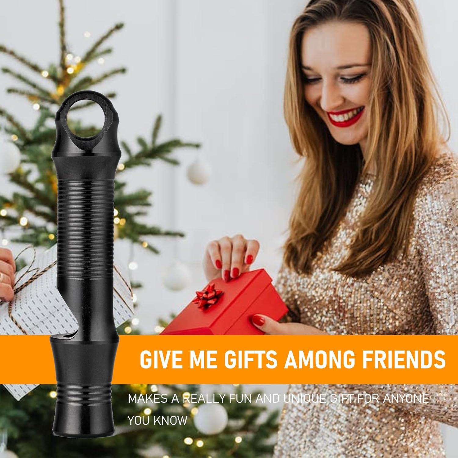 Silbato de Emergencia TISUR de Titanio 120db, Ligero y Compacto