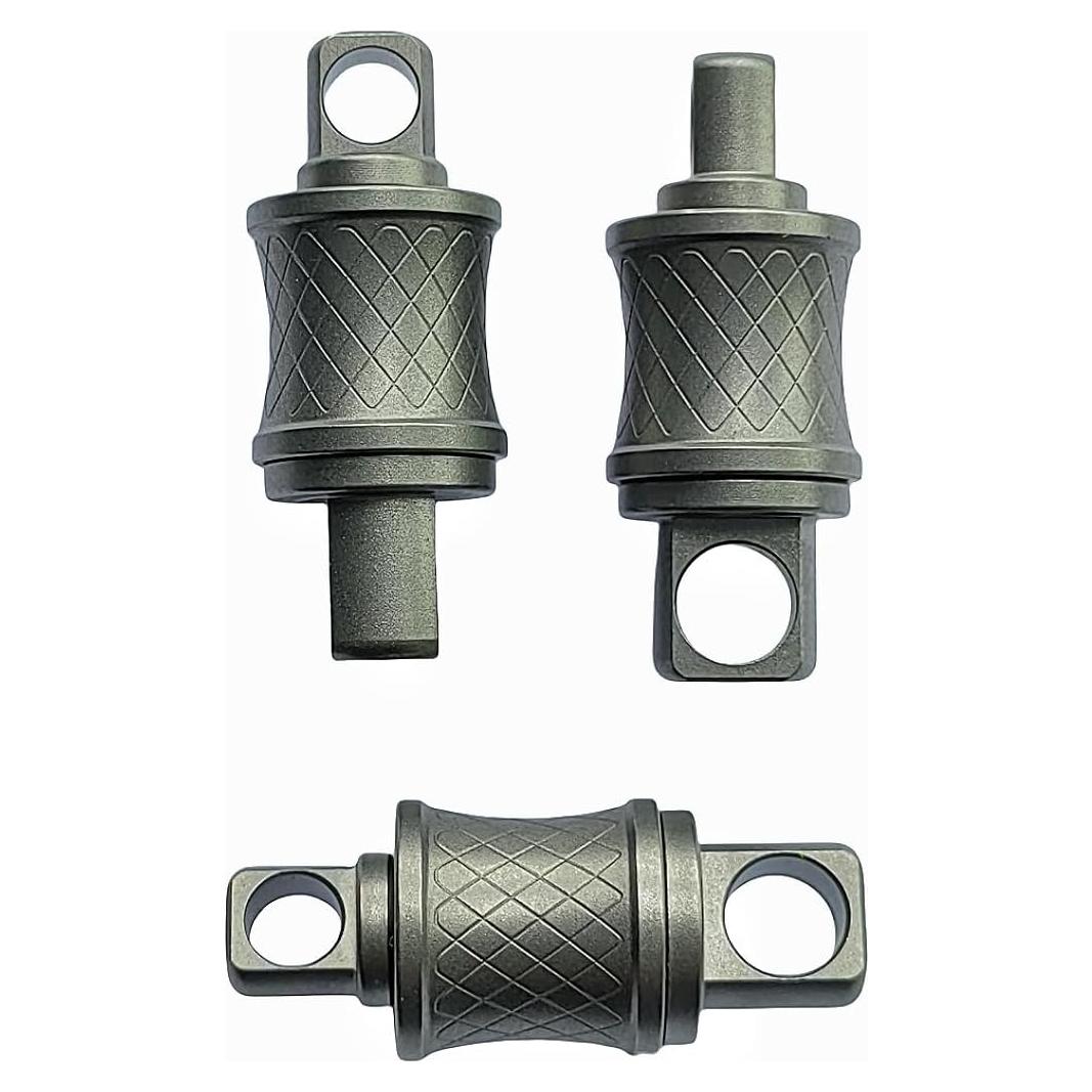 Hebilla de liberación rápida BANG TI de titanio 3 pack