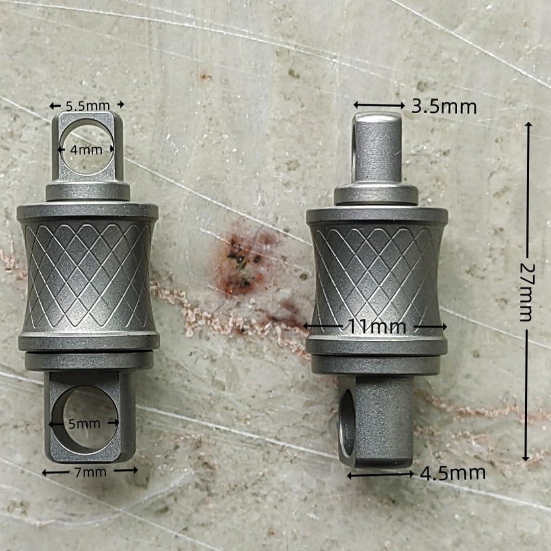 Hebilla de liberación rápida BANG TI de titanio 3 pack