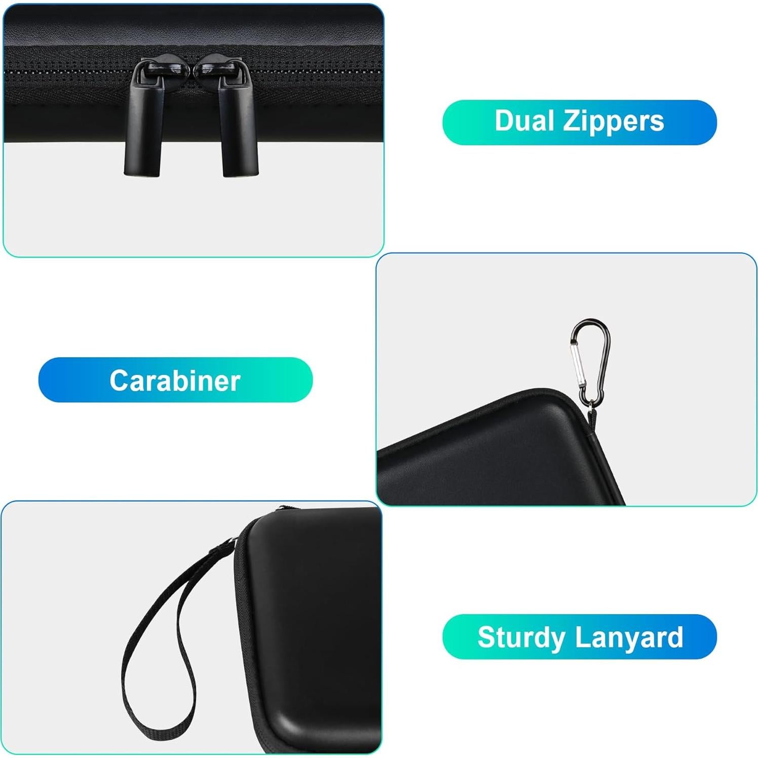 Funda Dura BOVKE para Cargador Baseus 100W USB C - Negro