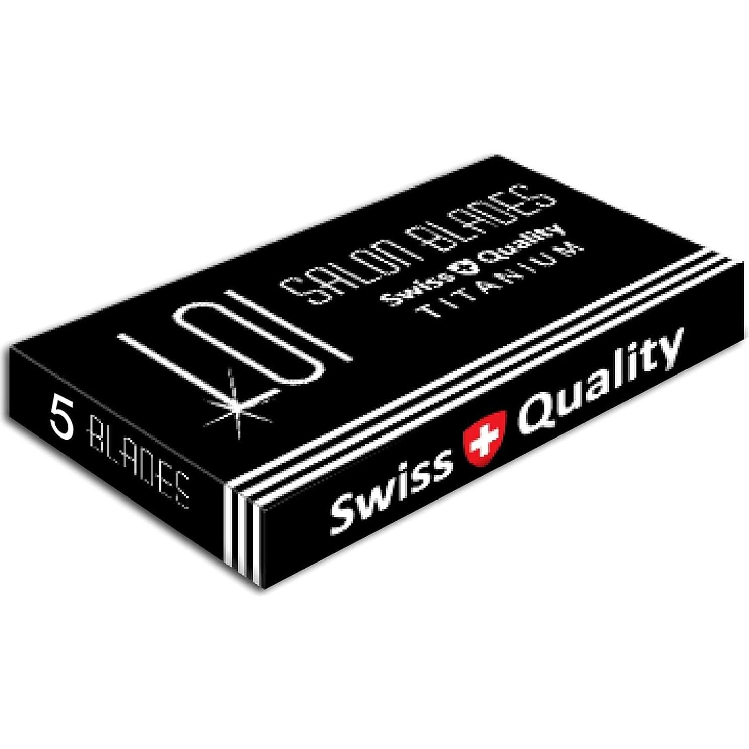 100 Cuchillas de Doble Filo Titanio Durablade para Afeitado