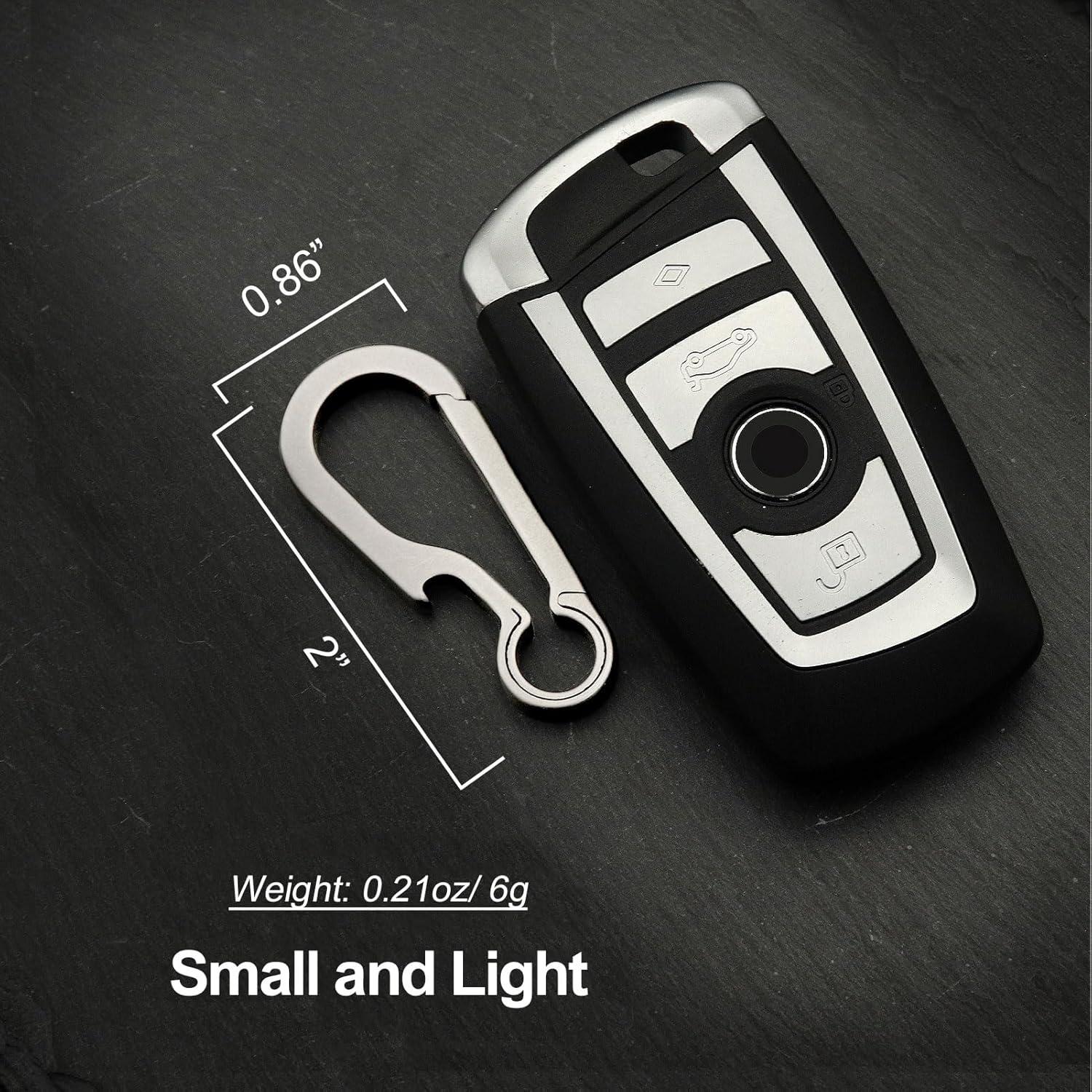 Llavero de Carabina de Titanio PJYTAC TKC02B Plata