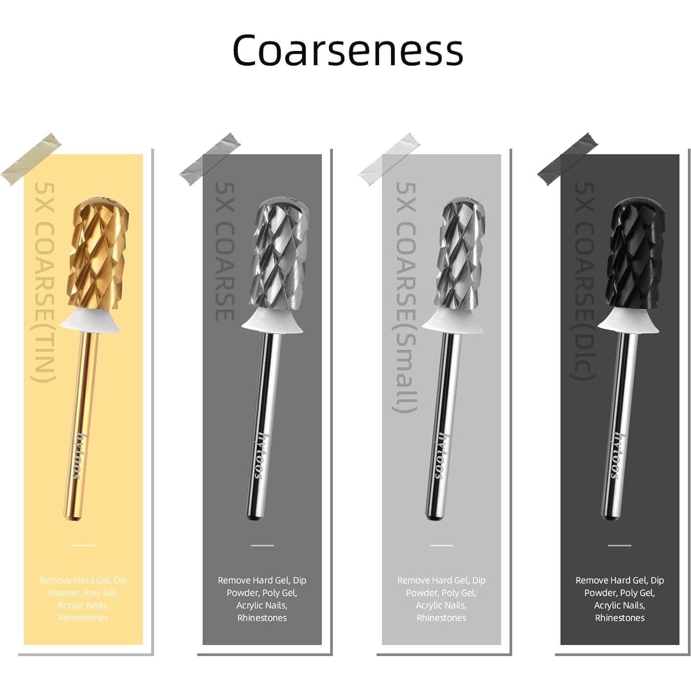 Broca de Uñas de Barril de Seguridad 5XC hytoos Titanio 2.35mm