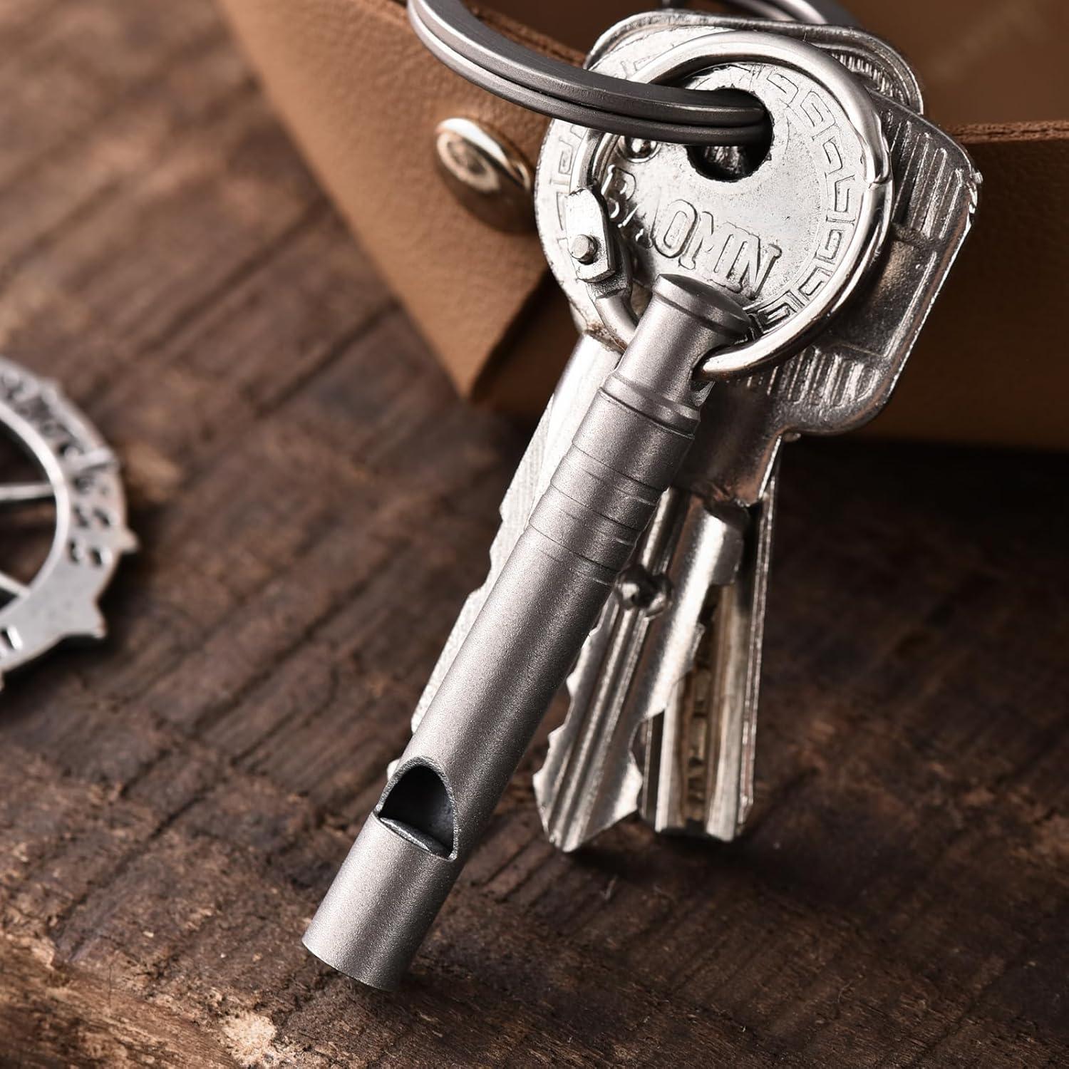 Silbato de Emergencia Titanio Autuveen XCKS-N 120dB Portátil