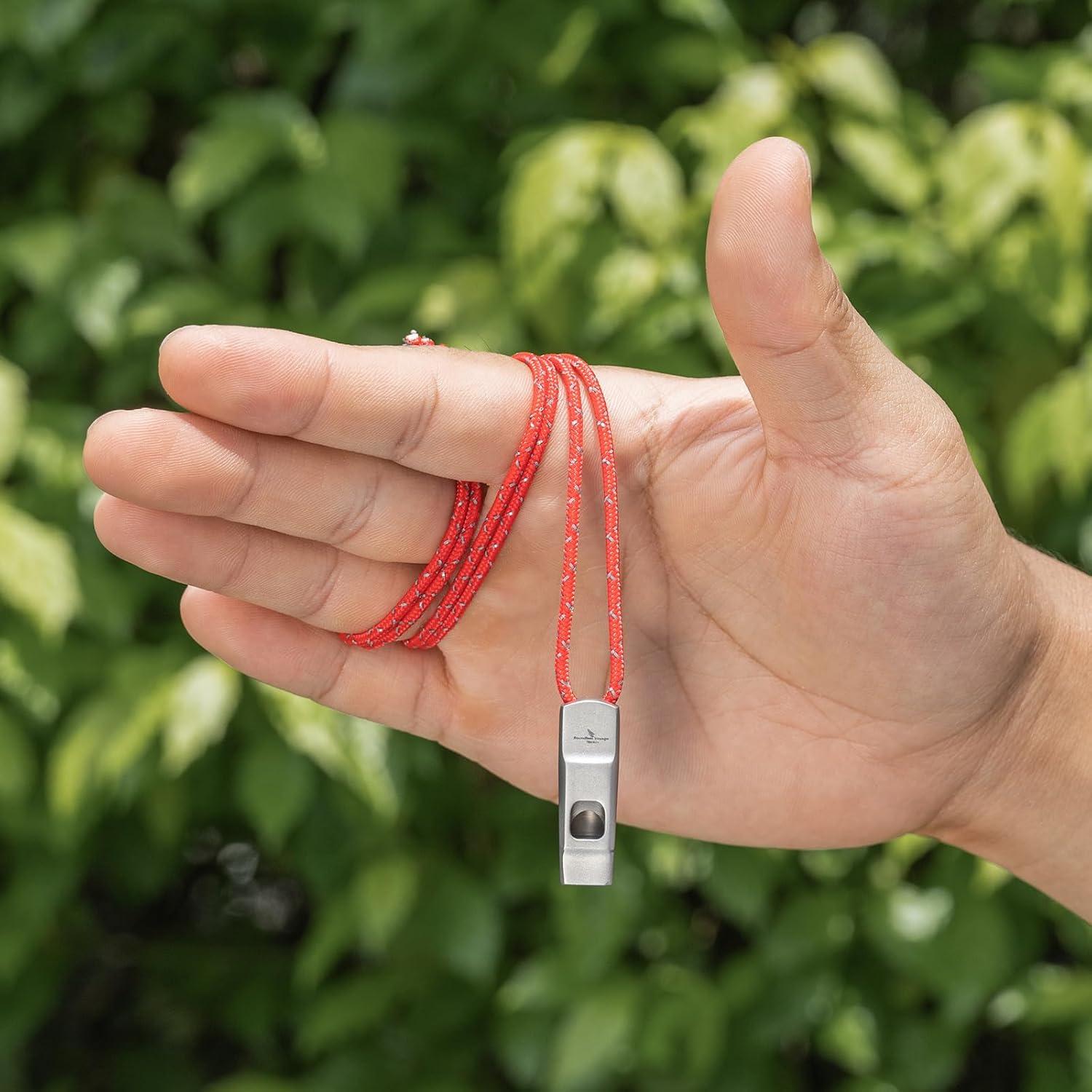 Silbato de Titanio iBasingo Ti9020O Ultra Ligero 120dB