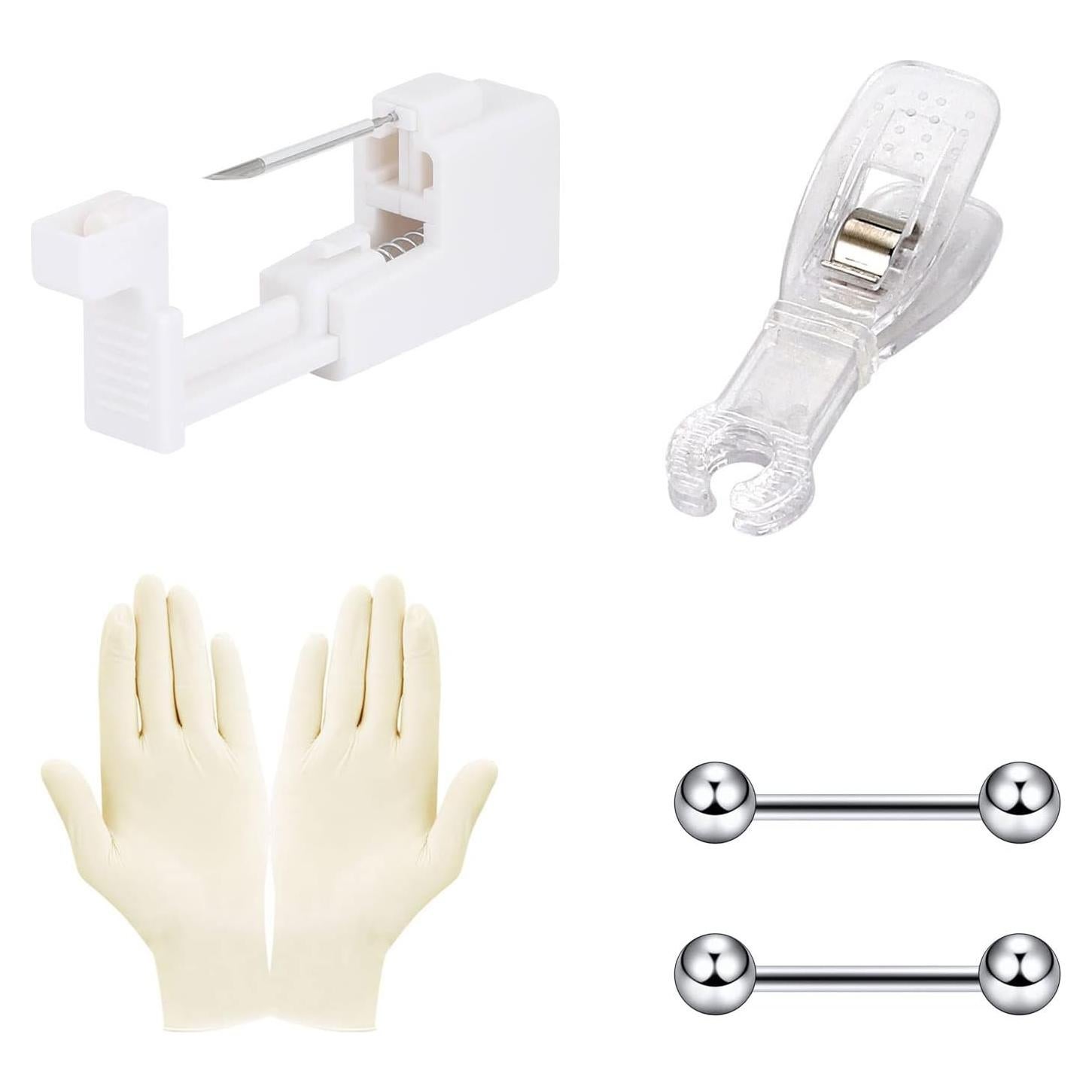 Pistola de Perforación Desechable YOFANST Titanio G23 Indolora