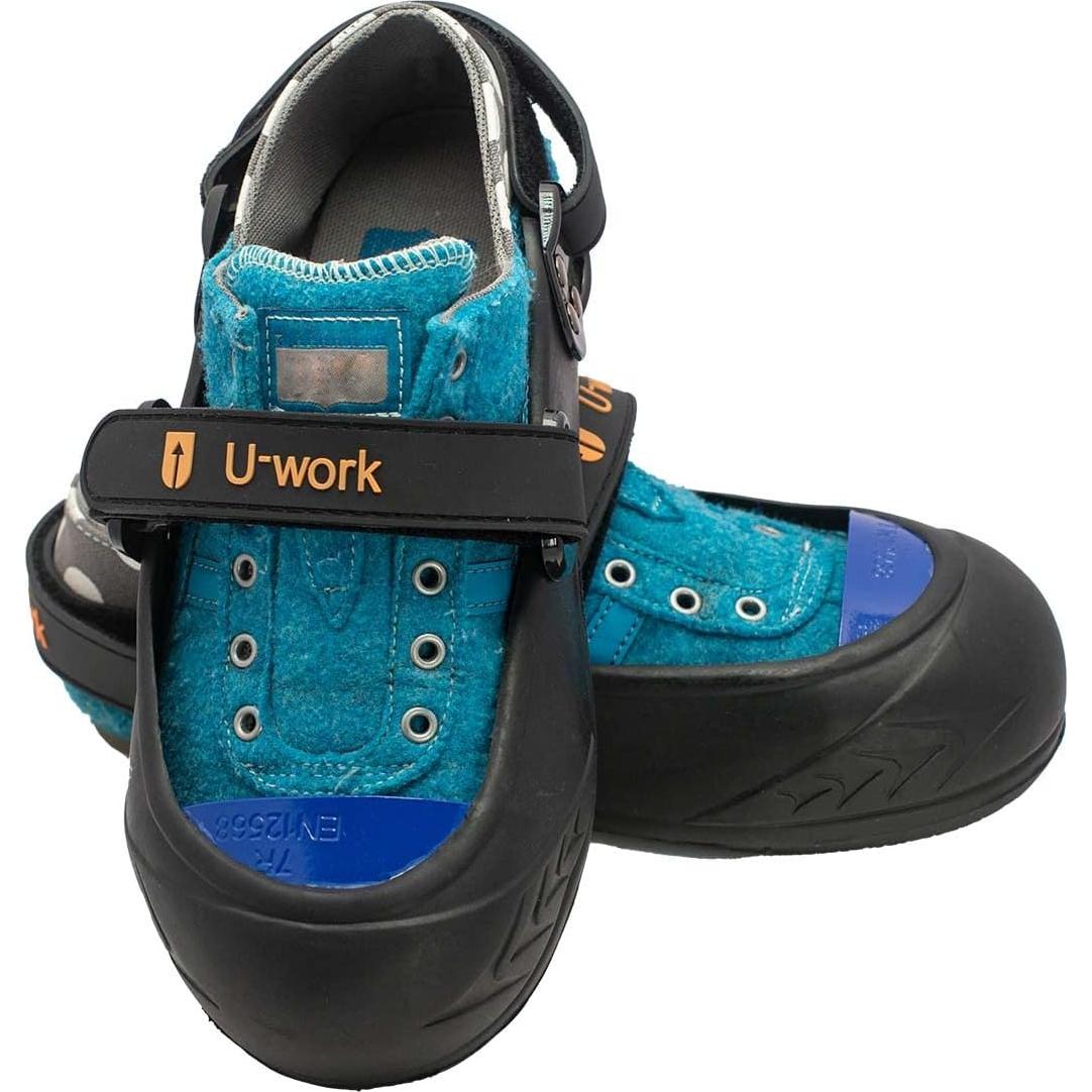 Cubiertas de Seguridad VIDAYA S Azul Punta de Acero Antideslizante