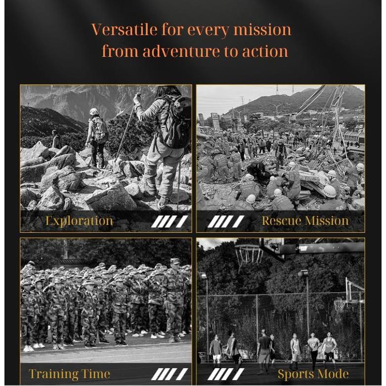 Silbato de Supervivencia KATULI de Titanio con Collar 51cm