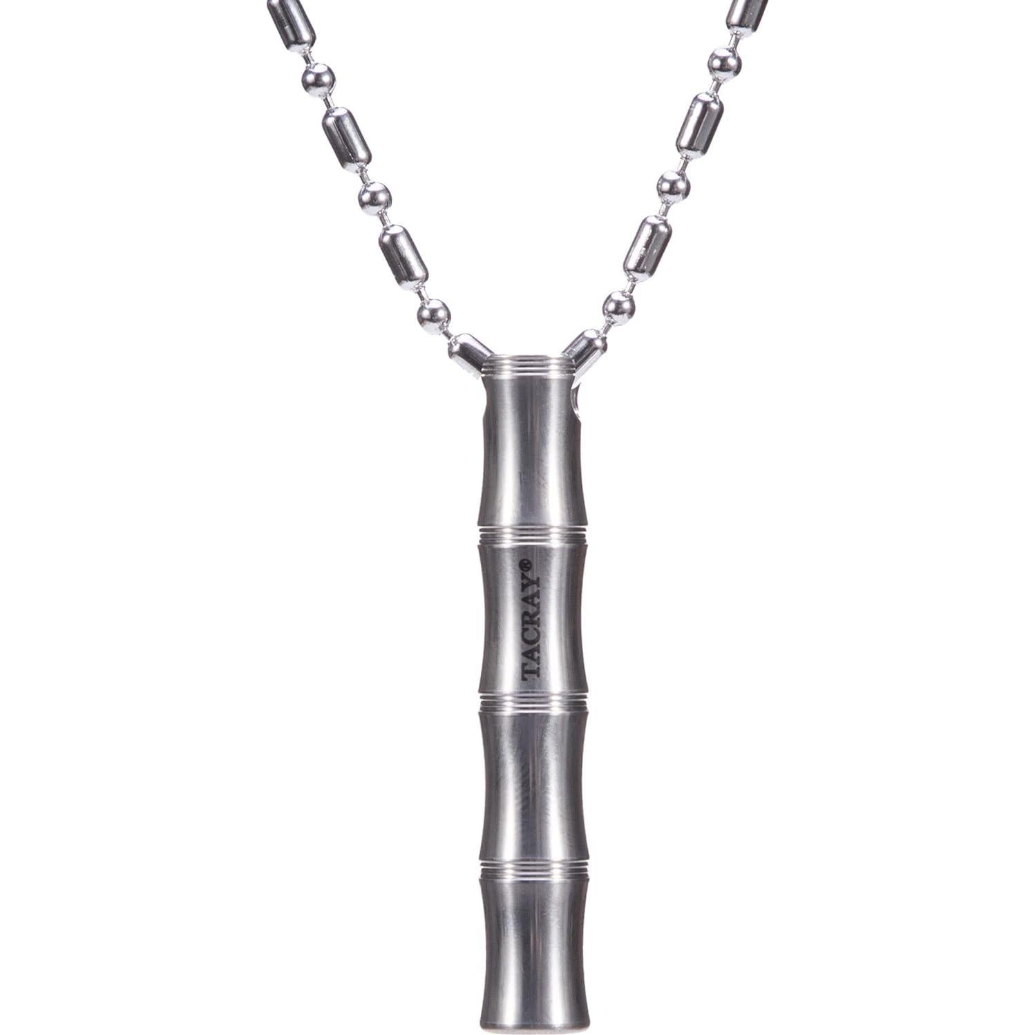 Silbato de Emergencia TACRAY de Titanio 120dB para Supervivencia