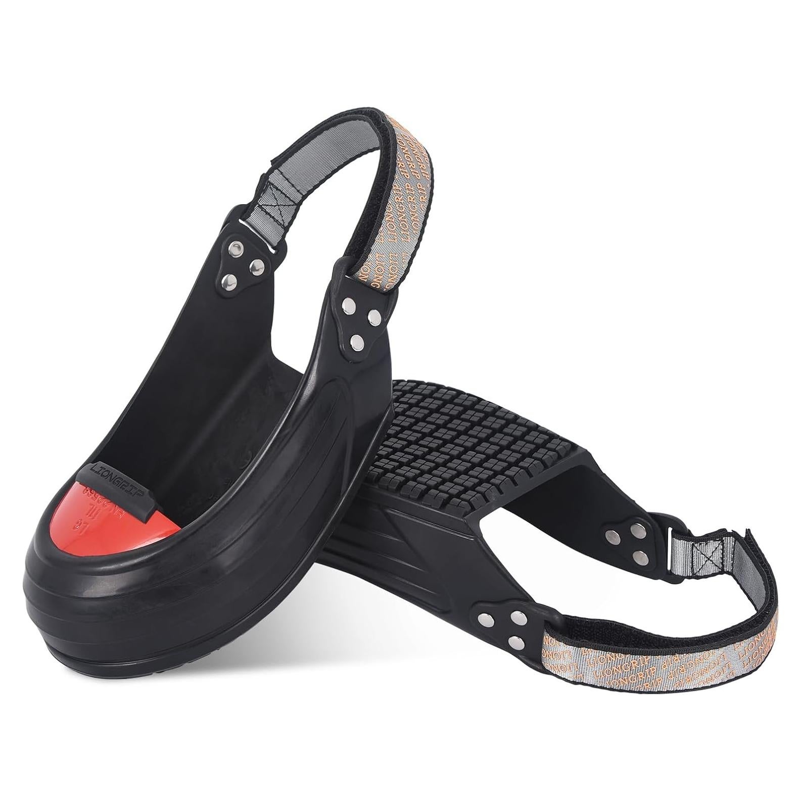 Cubiertas de Punta de Acero LFGUD para Zapatos Seguridad M Rojo