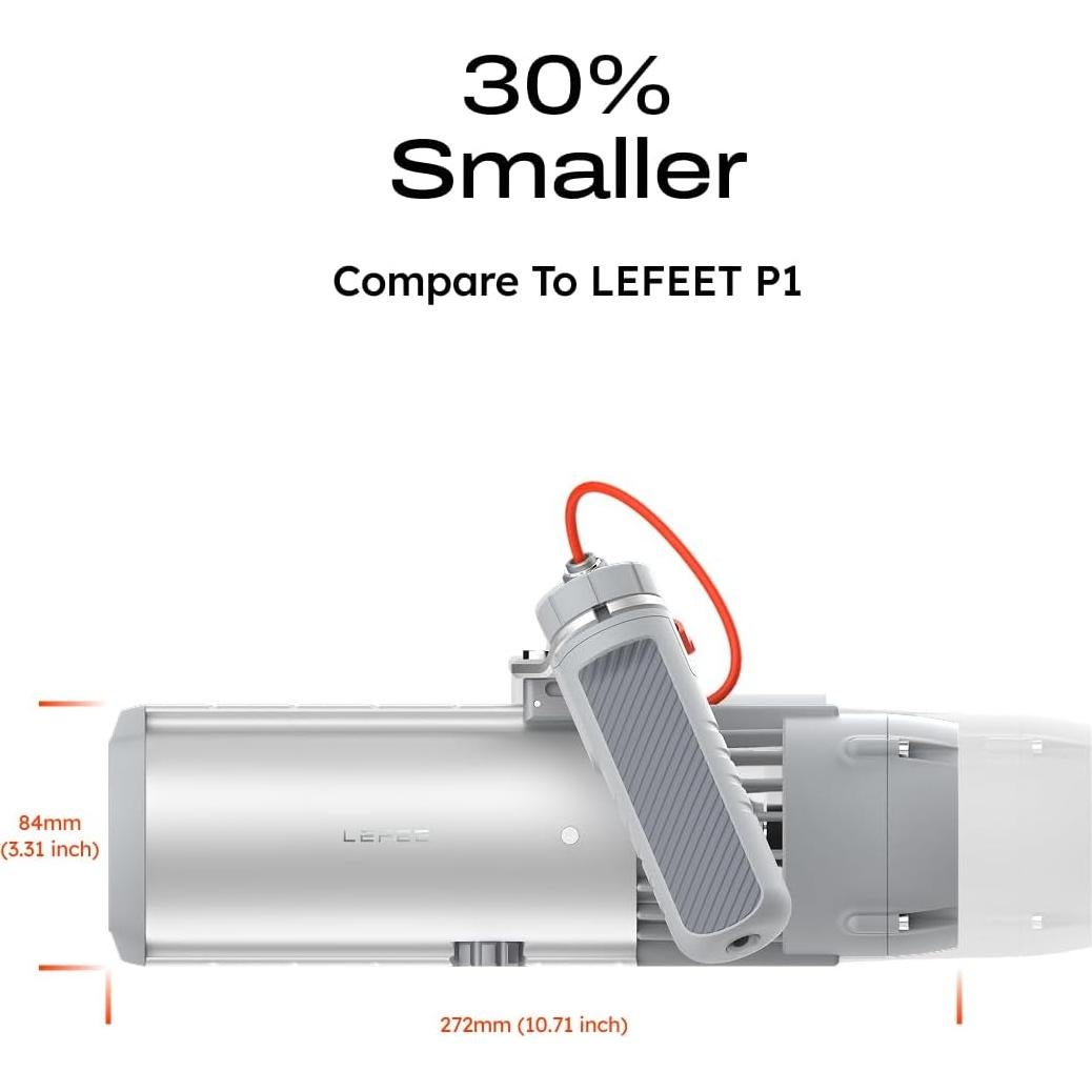 Scooter Submarino LEFEET P1 Lite - 60m Impermeable, 1.6m/s