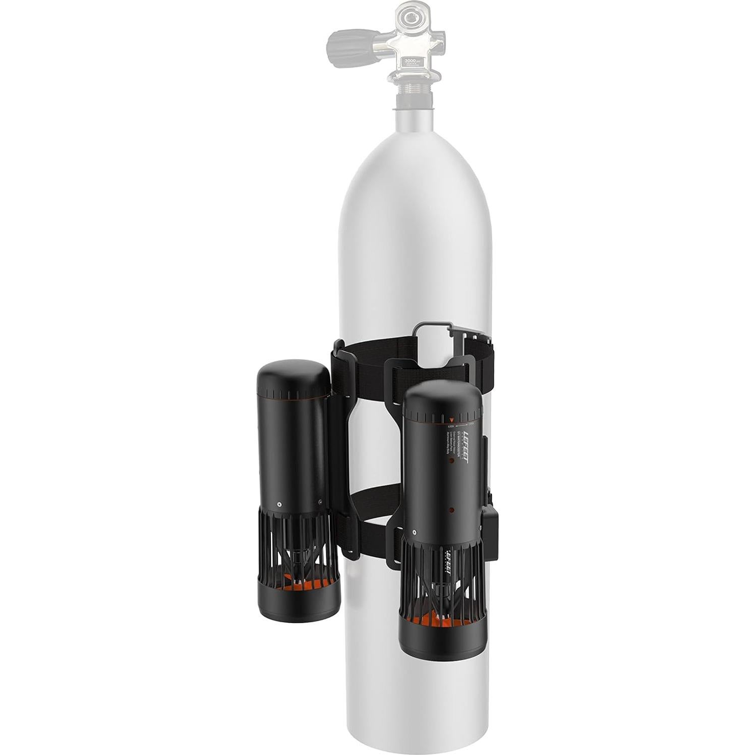 Scooter Submarino LEFEET S1 Pro con Montajes para Buceo