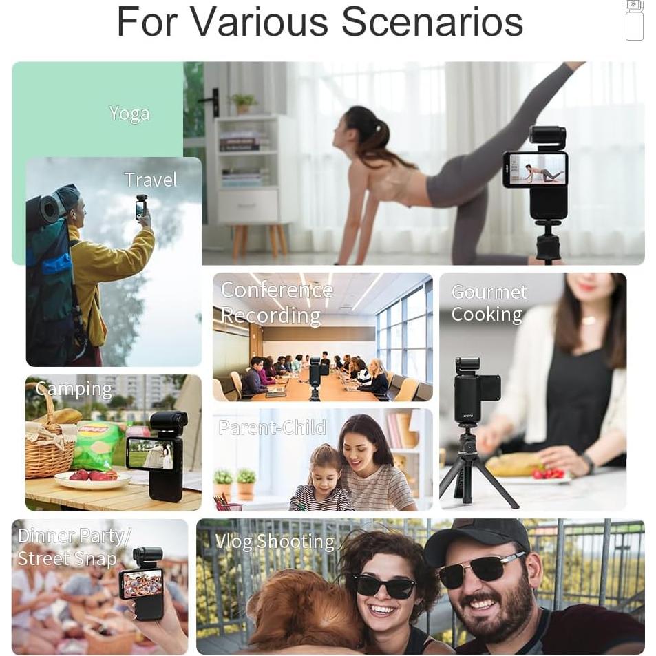 Cámara de Video Ordro M3 5K UHD con Pantalla Táctil 3.5"