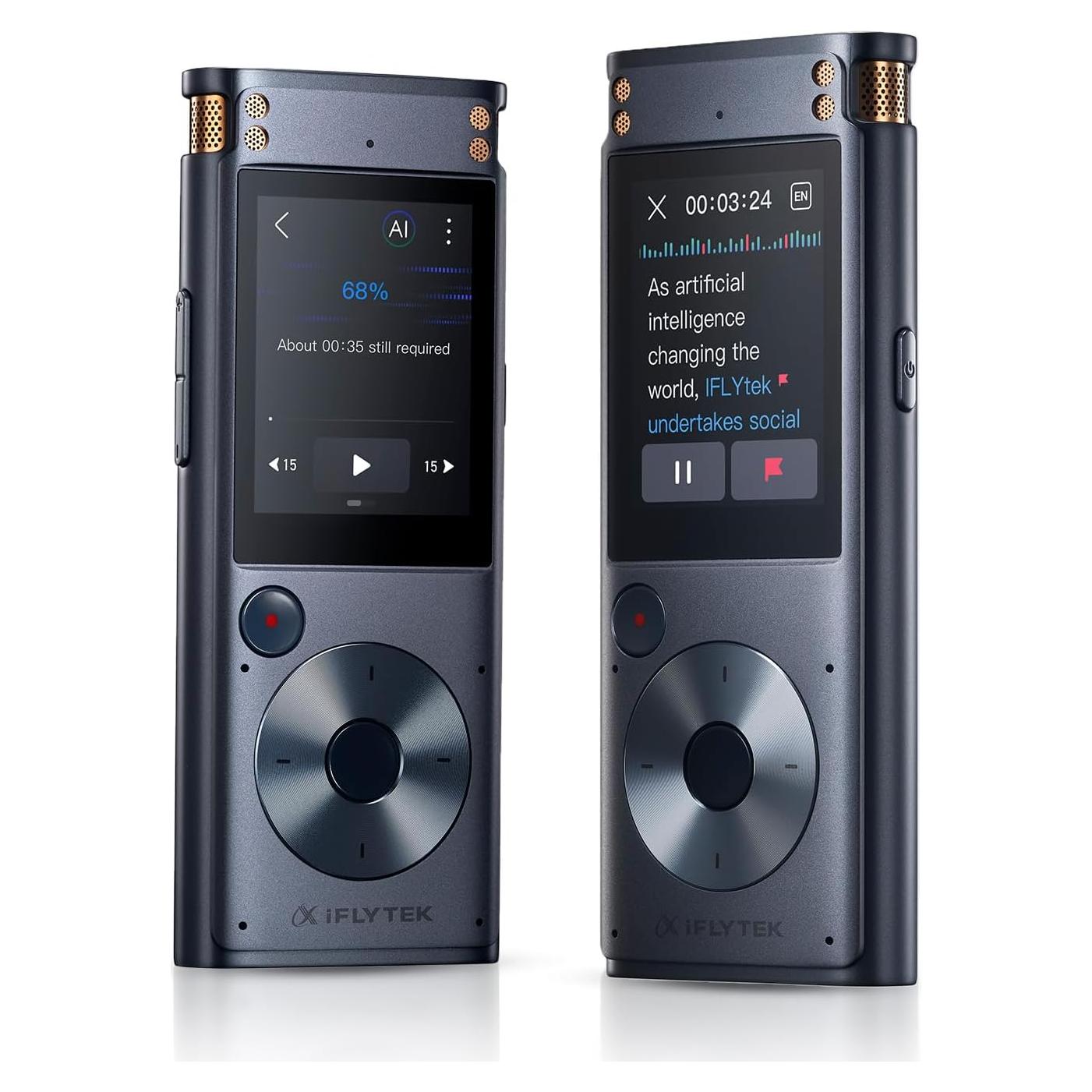 Grabadora de Voz Digital iFLYTEK SR302Pro 32GB con Transcripción