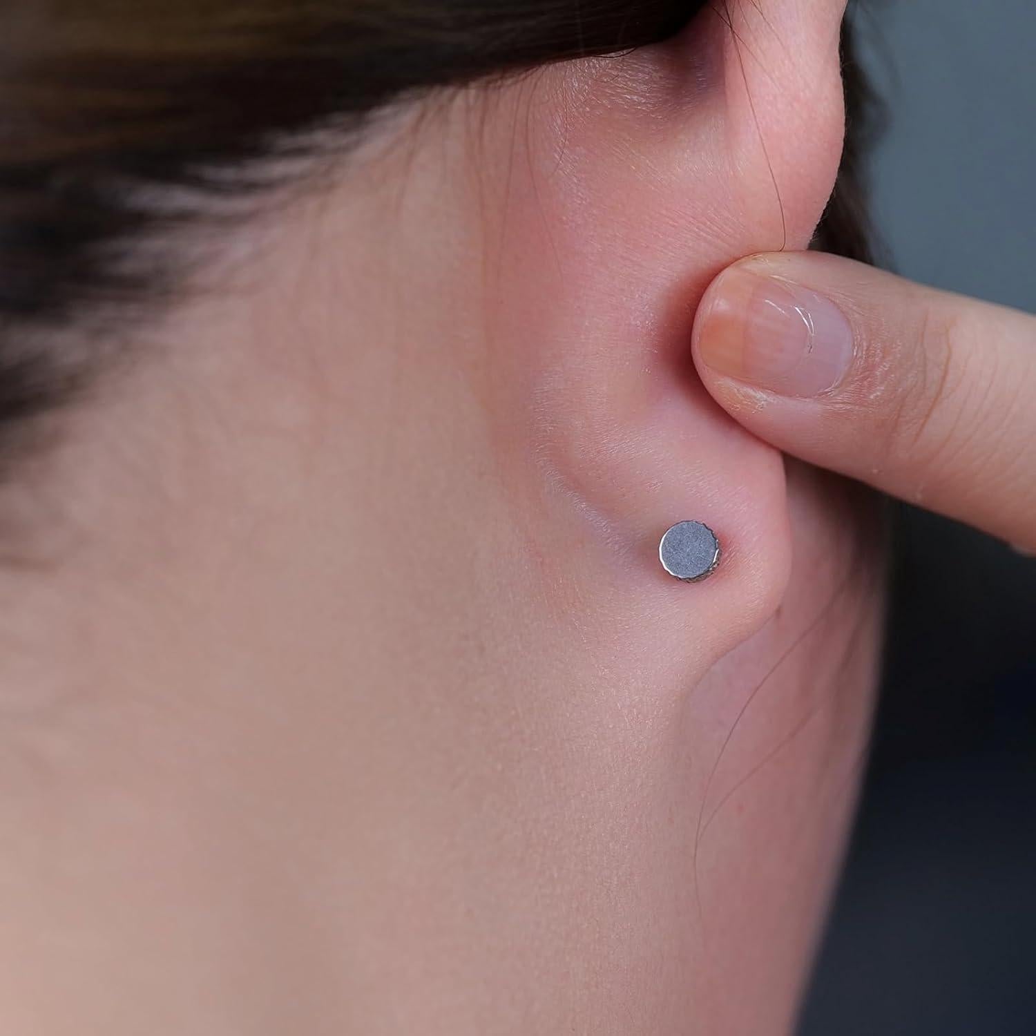 Pendientes de Titanio Hipoalergénicos Limerencia 20G 6mm