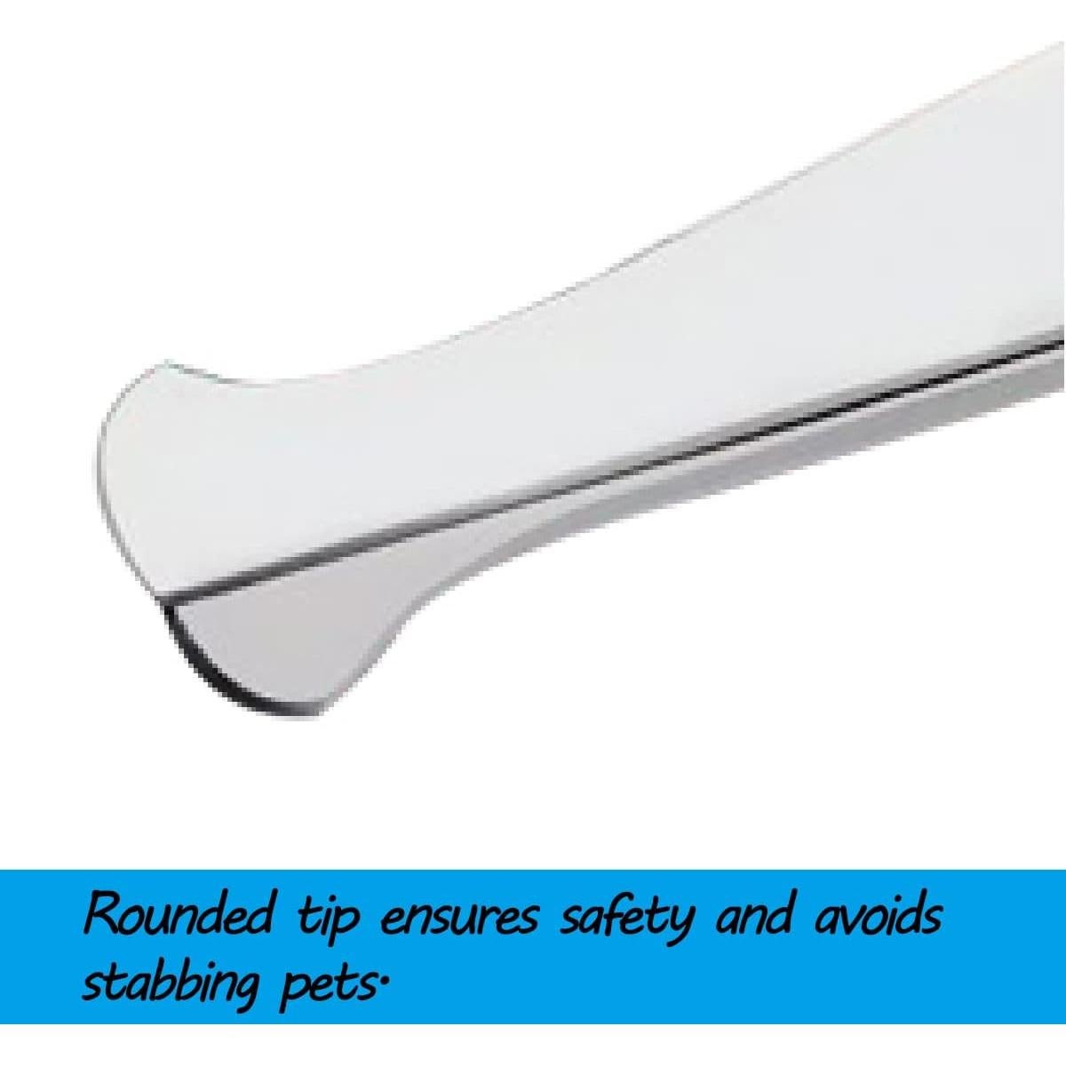 Tijeras de Aseo para Perros Nlmskzzy Curvadas Acero Inoxidable