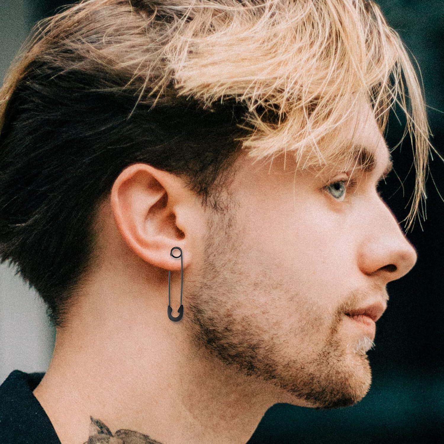 5 Pares de Pendientes de Seguridad 316L Sunligoo Hipoalergénicos