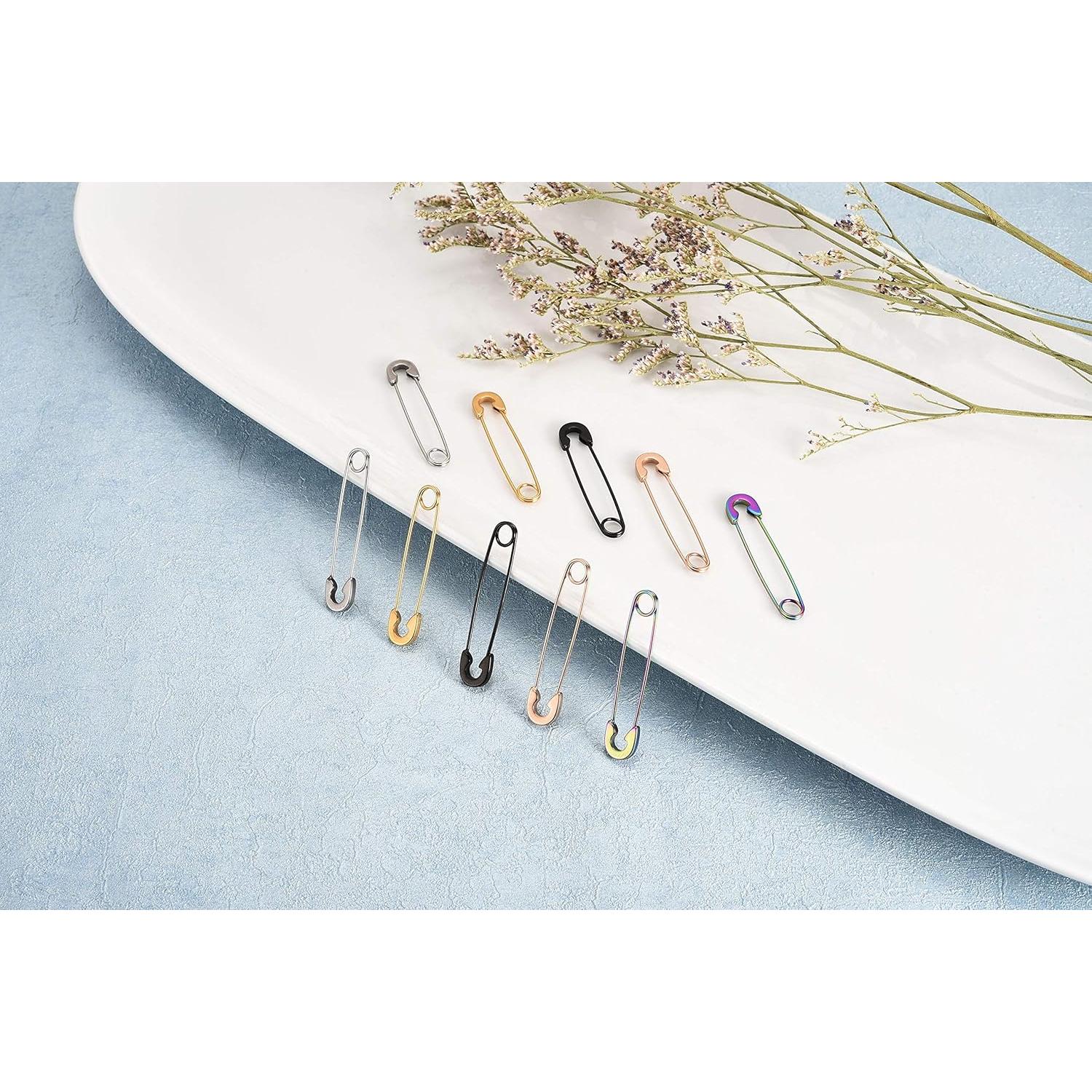 5 Pares de Pendientes de Seguridad 316L Sunligoo Hipoalergénicos