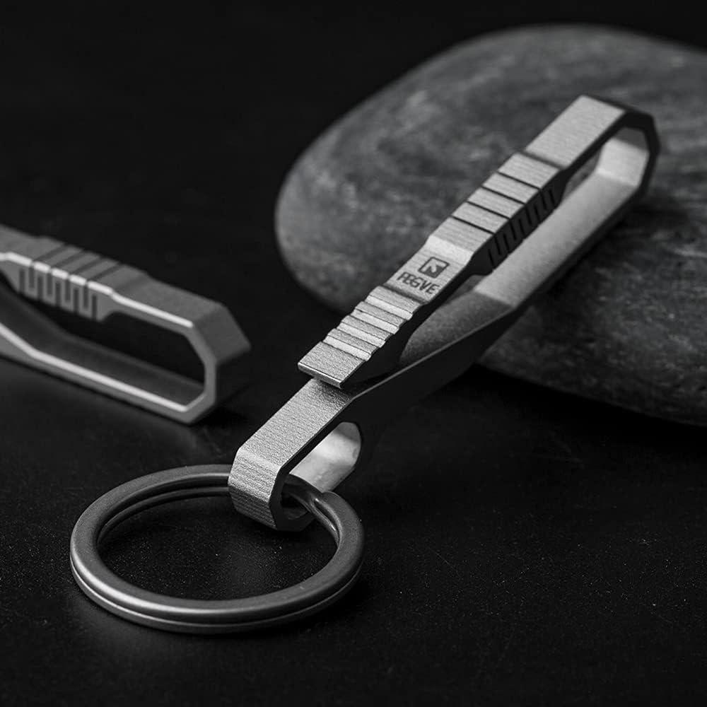 Clip de Llave TISUR de Titanio, Soporte Práctico y Ligero