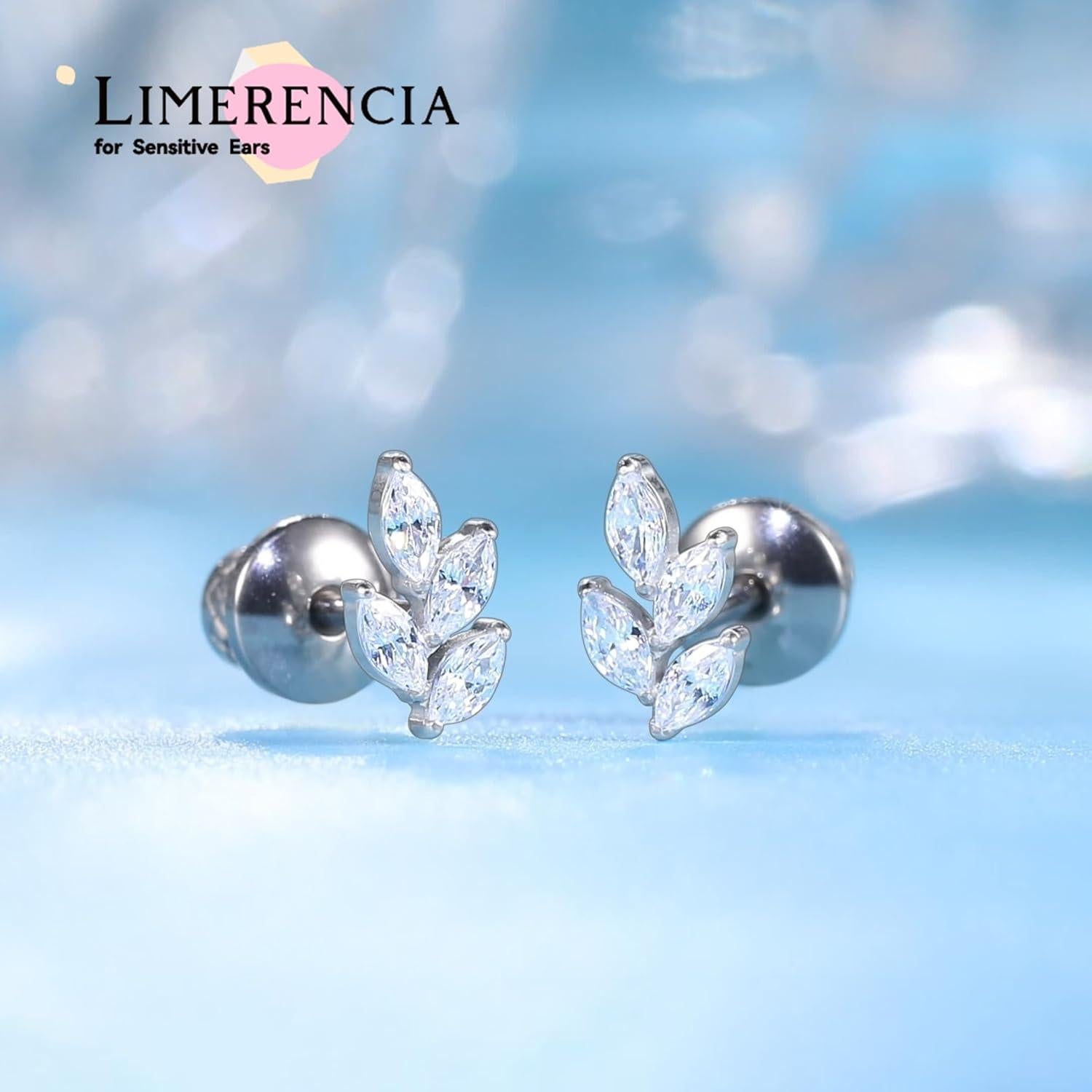 Pendientes de Titanio Hipoalergénicos Limerencia 20G 6mm