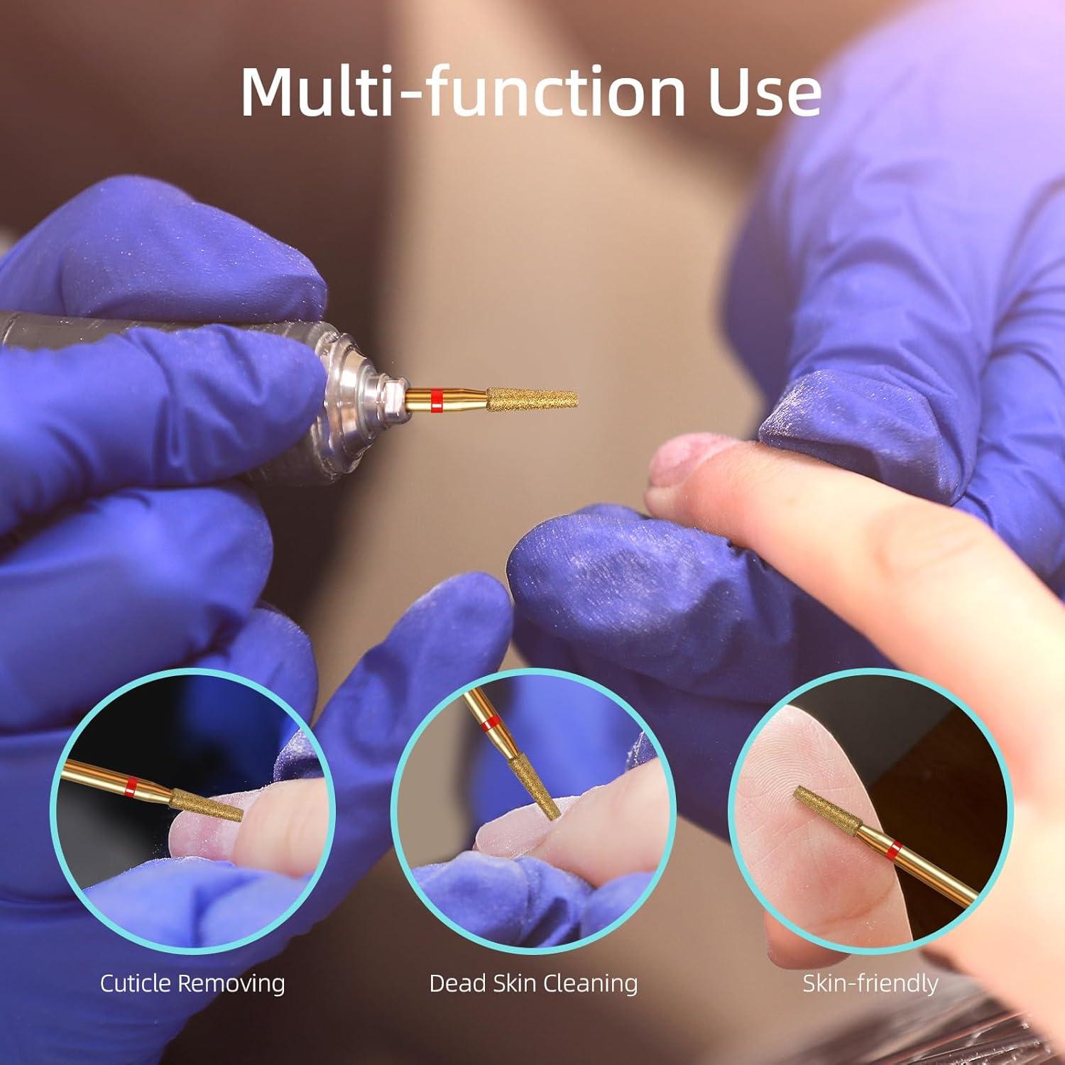 Broca Limpiadora de Cutículas 2mm hytoos - Titanio Fino