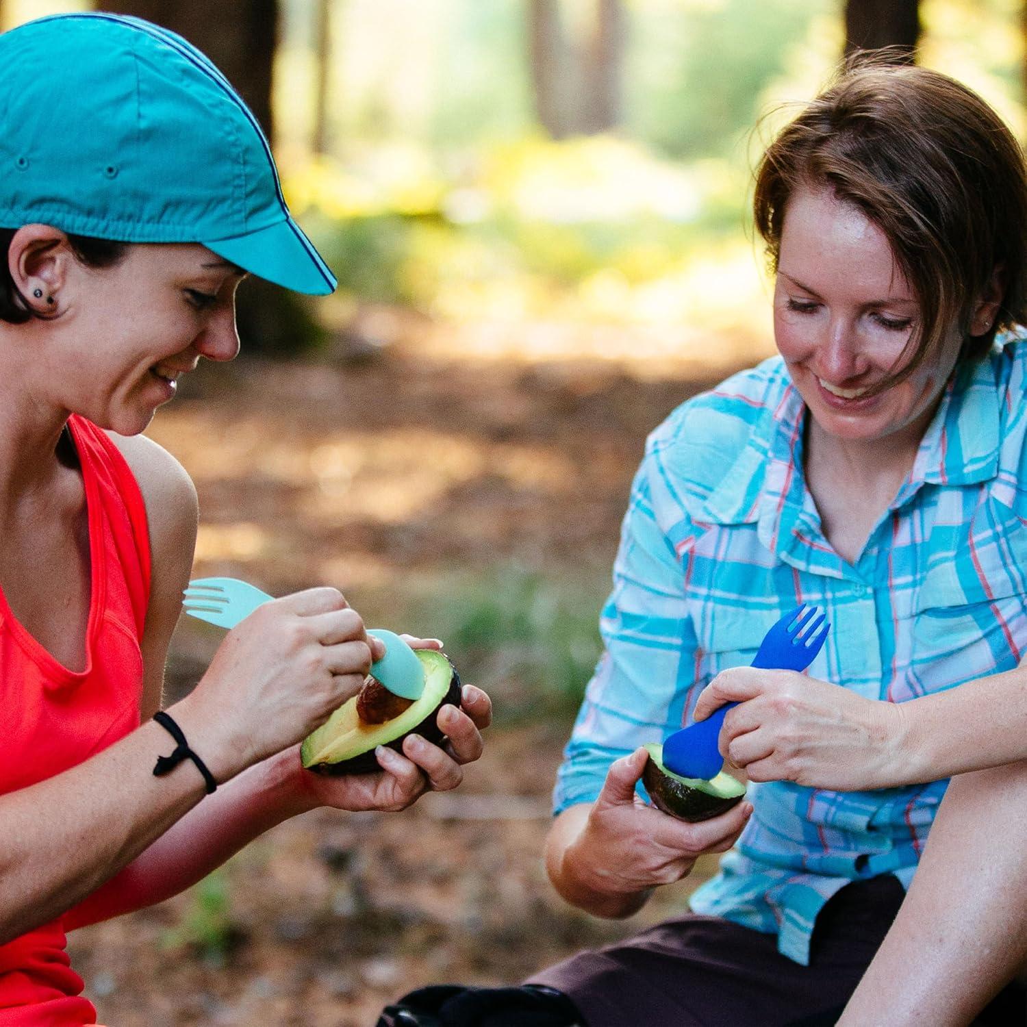 Utensilio de Viaje humangear GoBites Uno Titanio Negro 24.9g