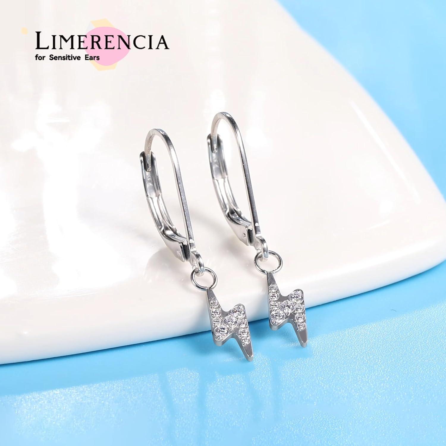 Pendientes Colgantes de Titanio Hipoalergénicos Limerencia F136