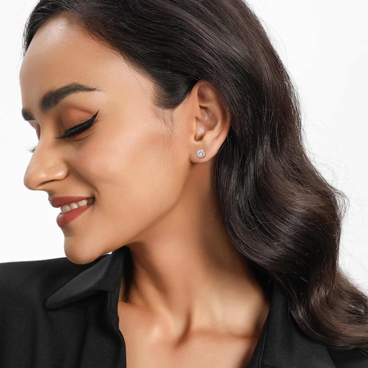 Conjunto de Pendientes Hipoalergénicos MDFUN Titanio 3-6mm