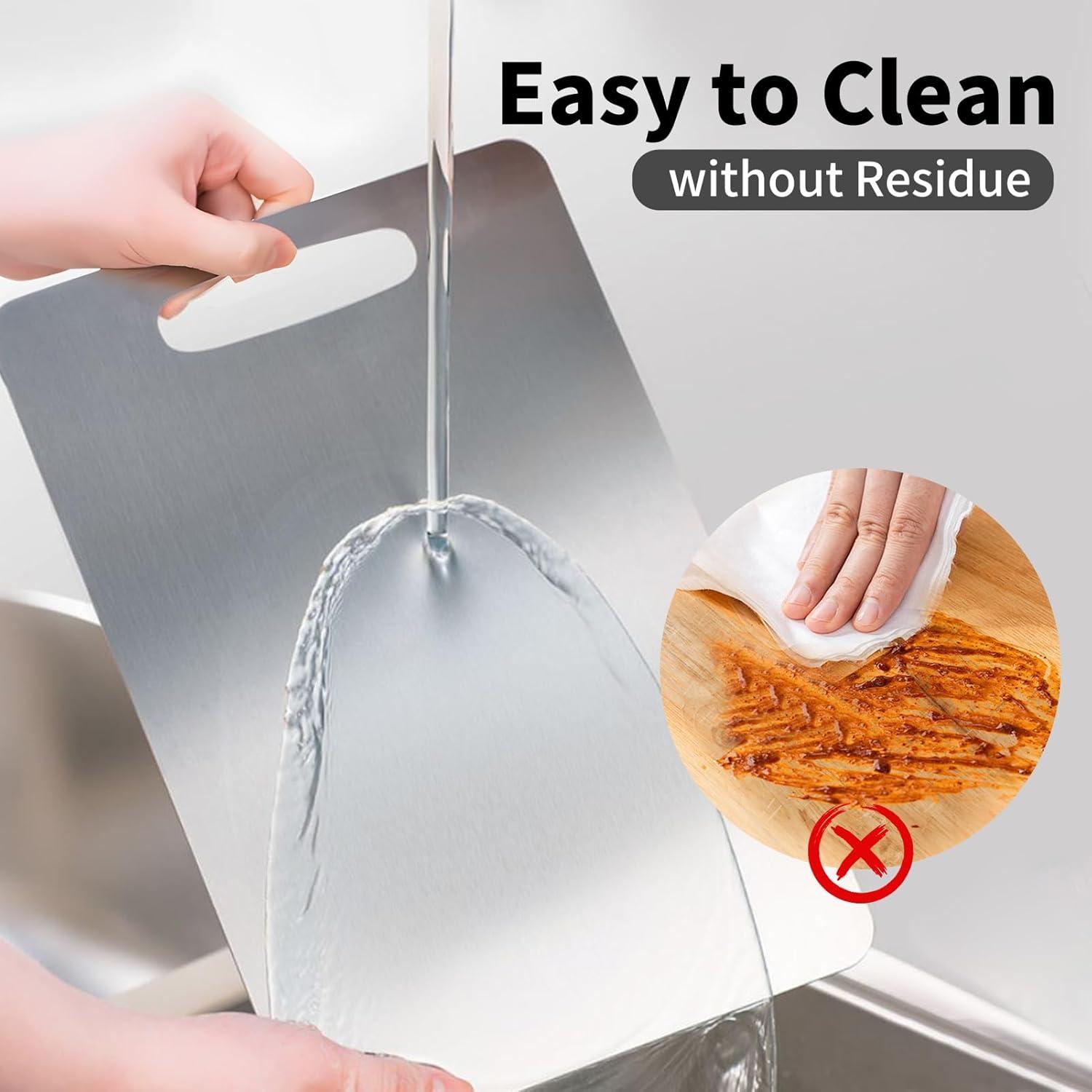 Tabla de Cortar de Titanio Doble Cara 30.48x20.32 cm