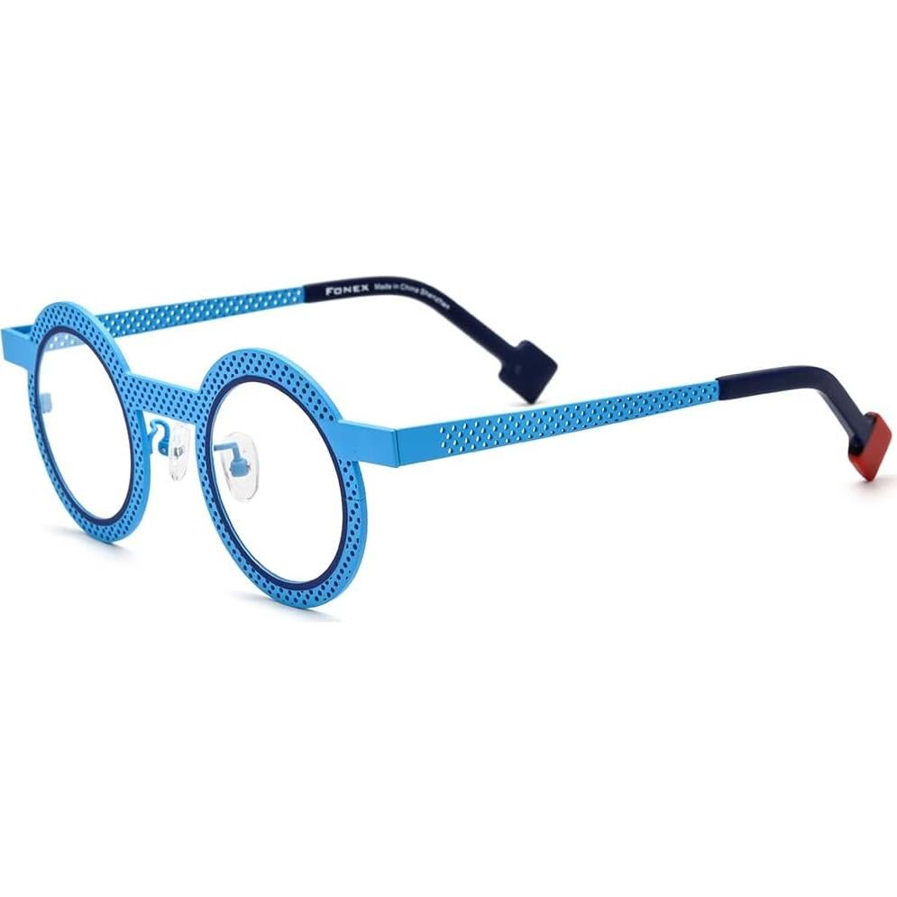 Montura de Gafas de Titanio Puro Coloridas Unisex F85749