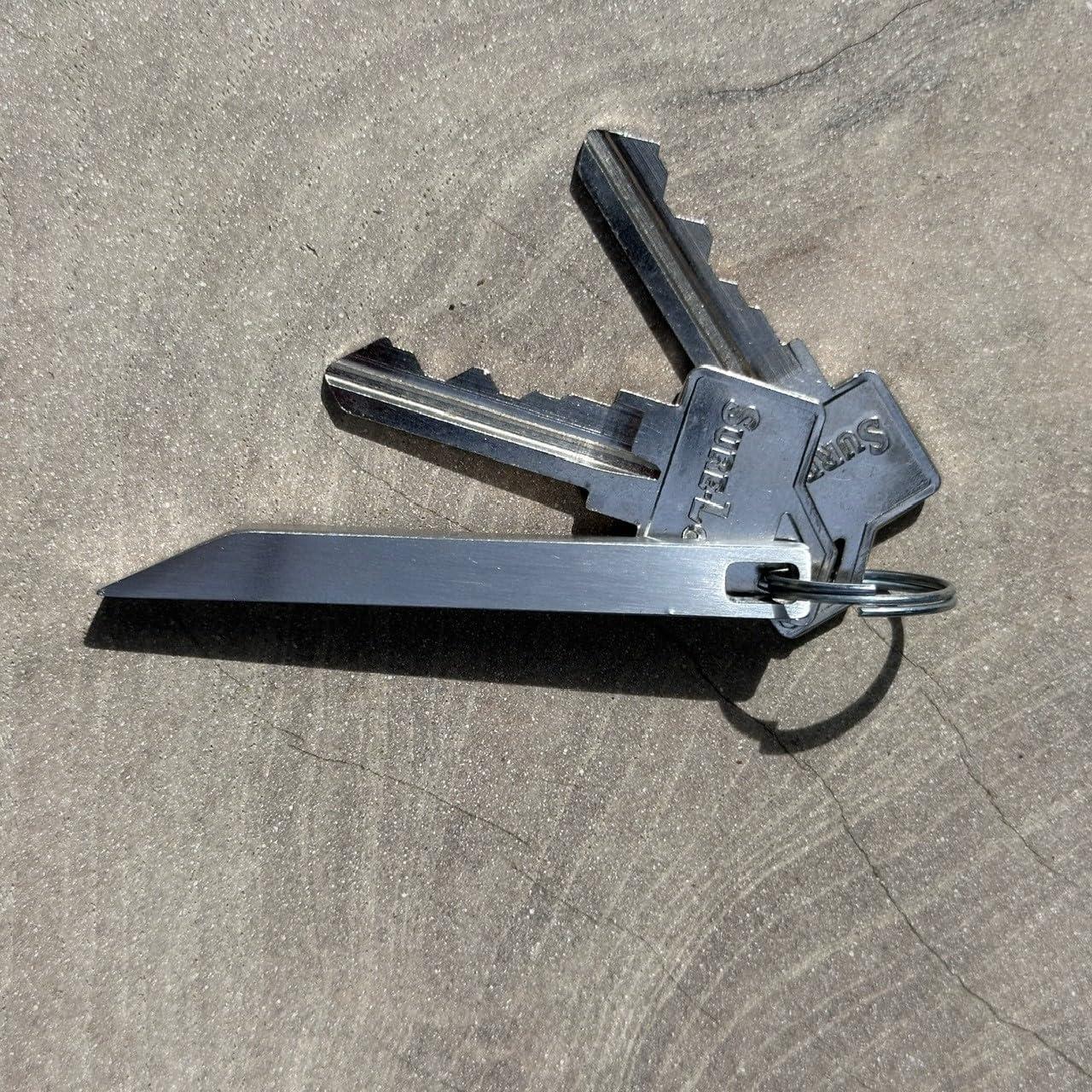 Barra de Palanca de Titanio EDC - Multiherramienta Compacta