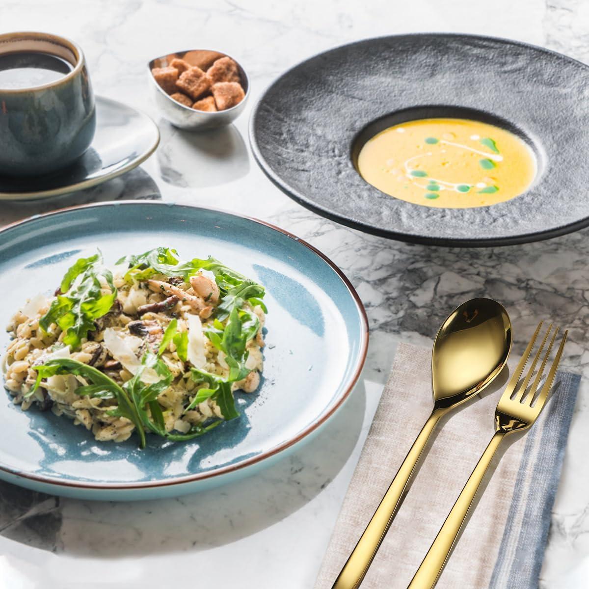 Juego de Cubiertos Berglander Oro 48 Piezas Acero Inoxidable