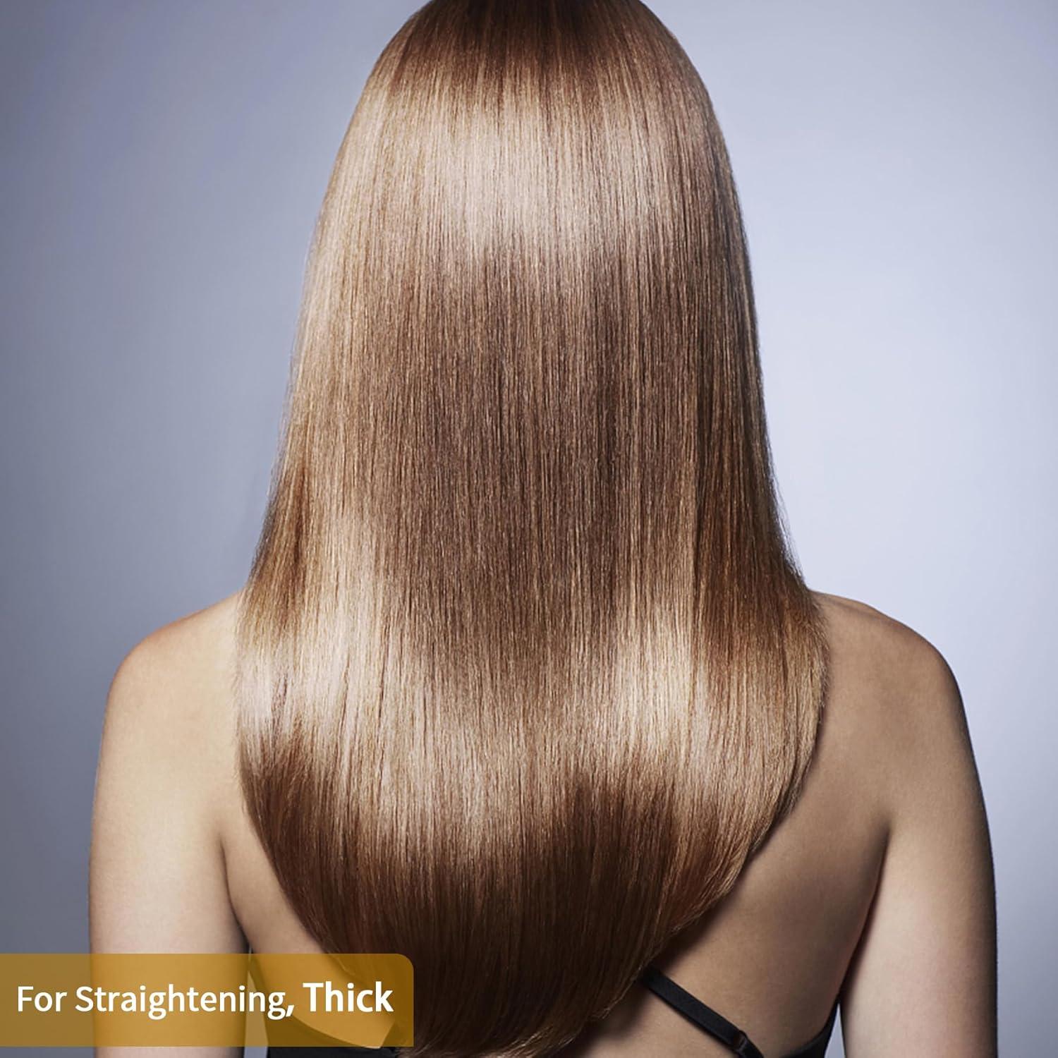 Plancha de Cabello Profesional Angenil 1.75" Titanio 2 en 1