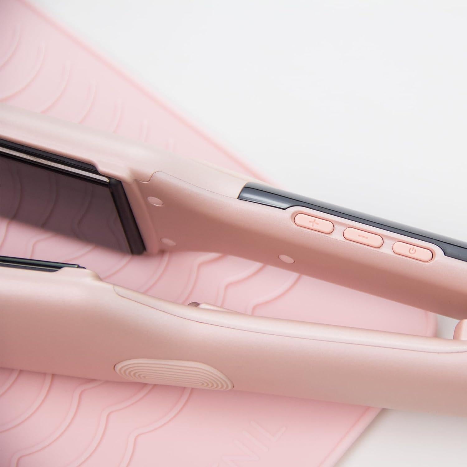 Plancha de Cabello Profesional Angenil 1.75" Titanio 2 en 1