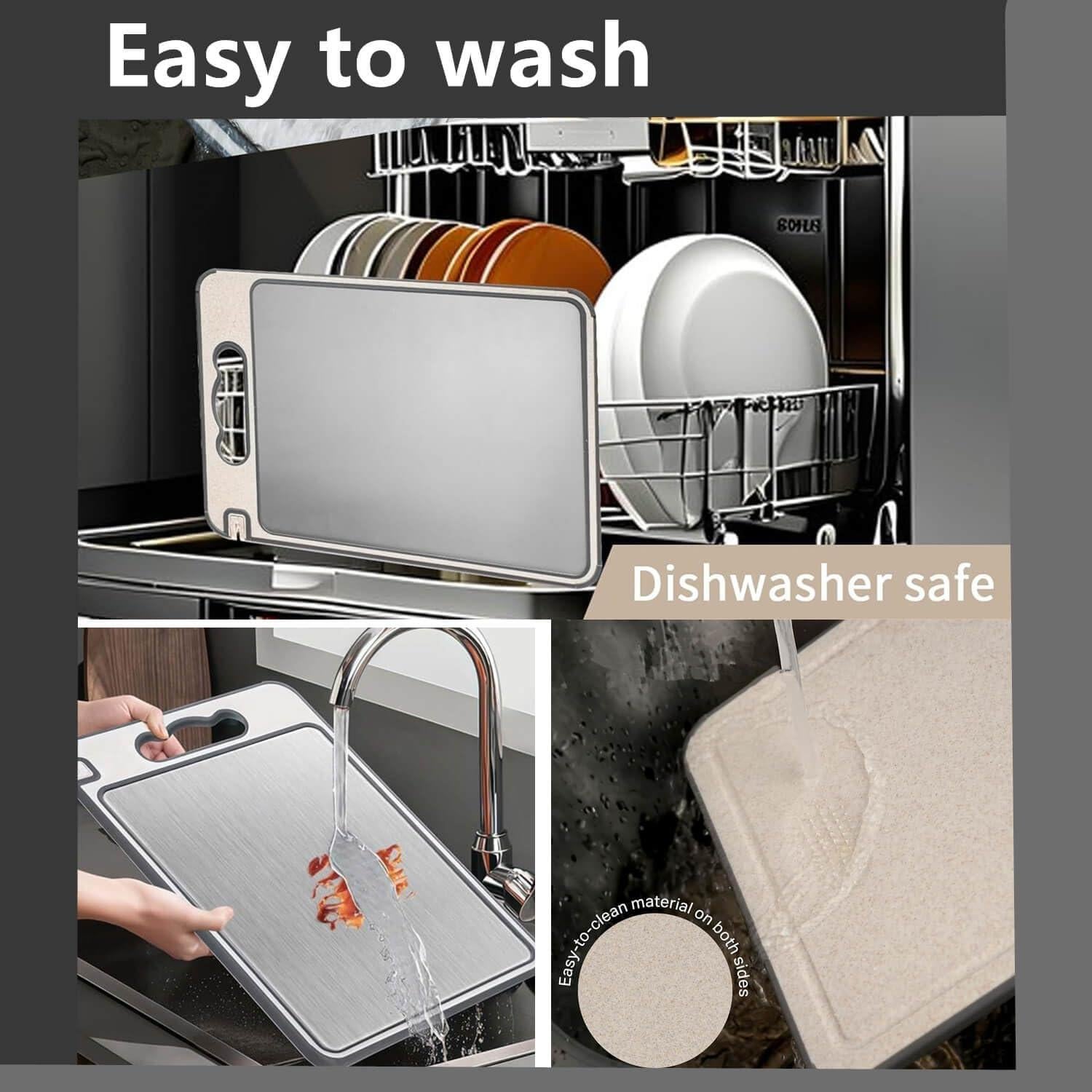 Tabla de Cortar de Titanio Ufardy 36.8x25.4cm Antideslizante