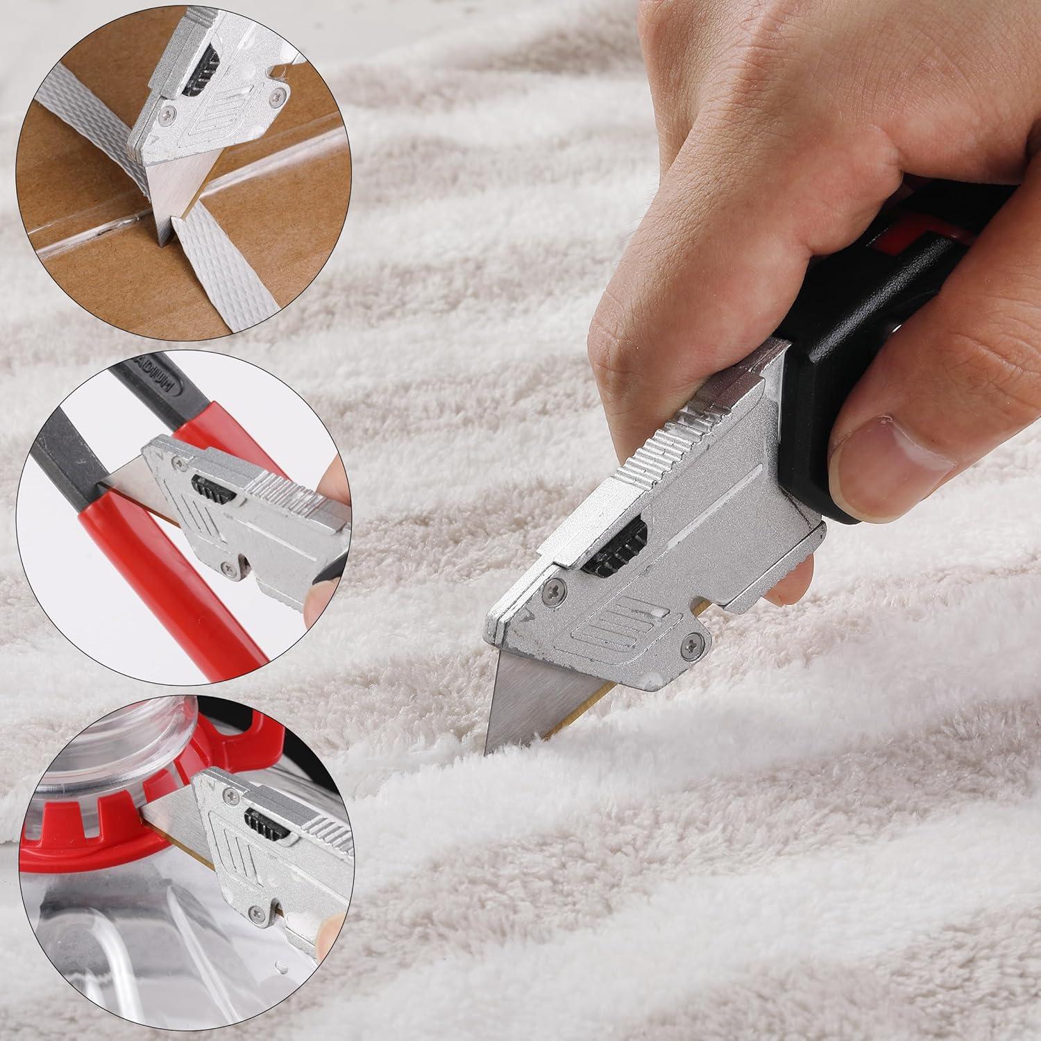 Cuchillas Utilitarias Bates de Titanio, Paquete de 40 Piezas