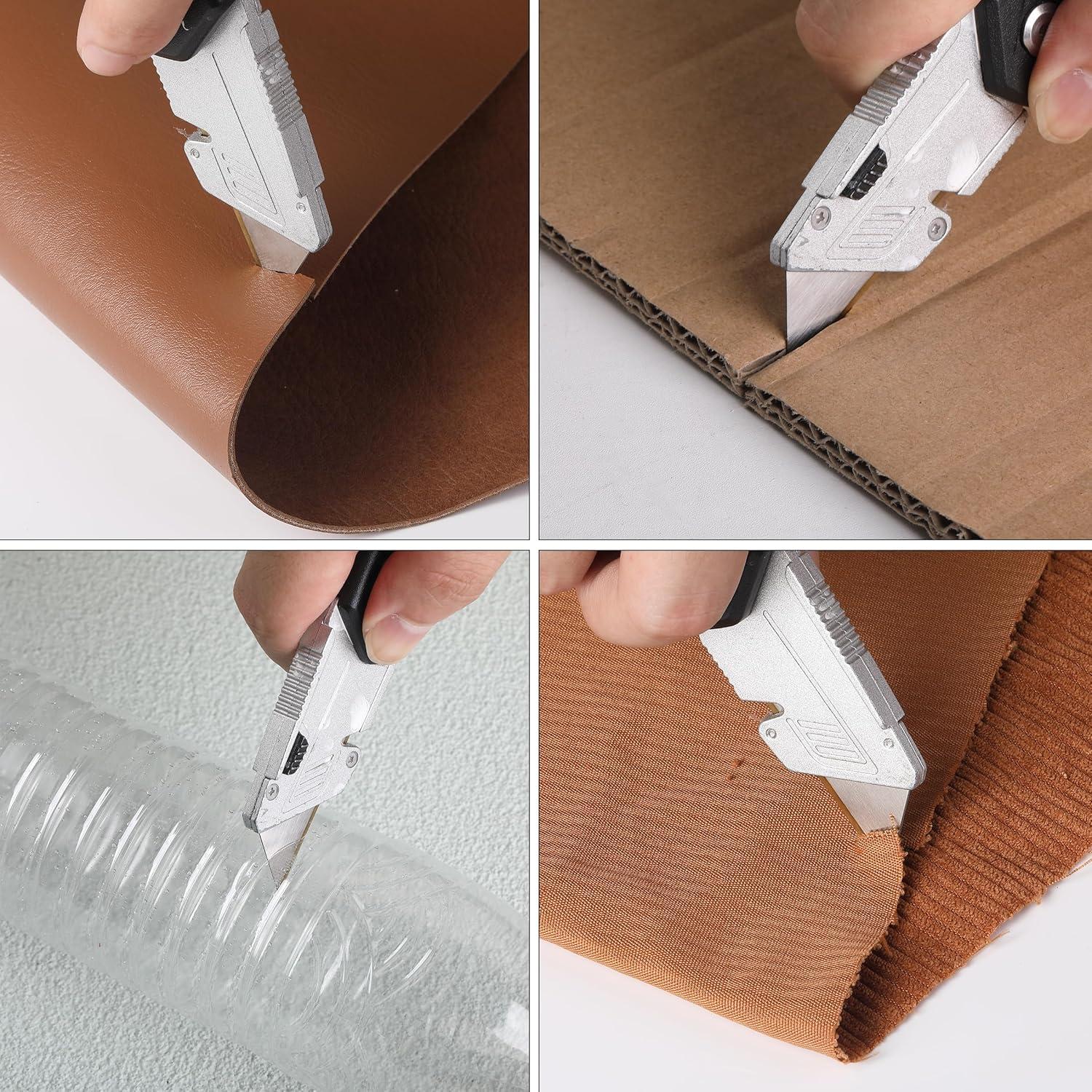 Cuchillas Utilitarias Bates de Titanio, Paquete de 40 Piezas