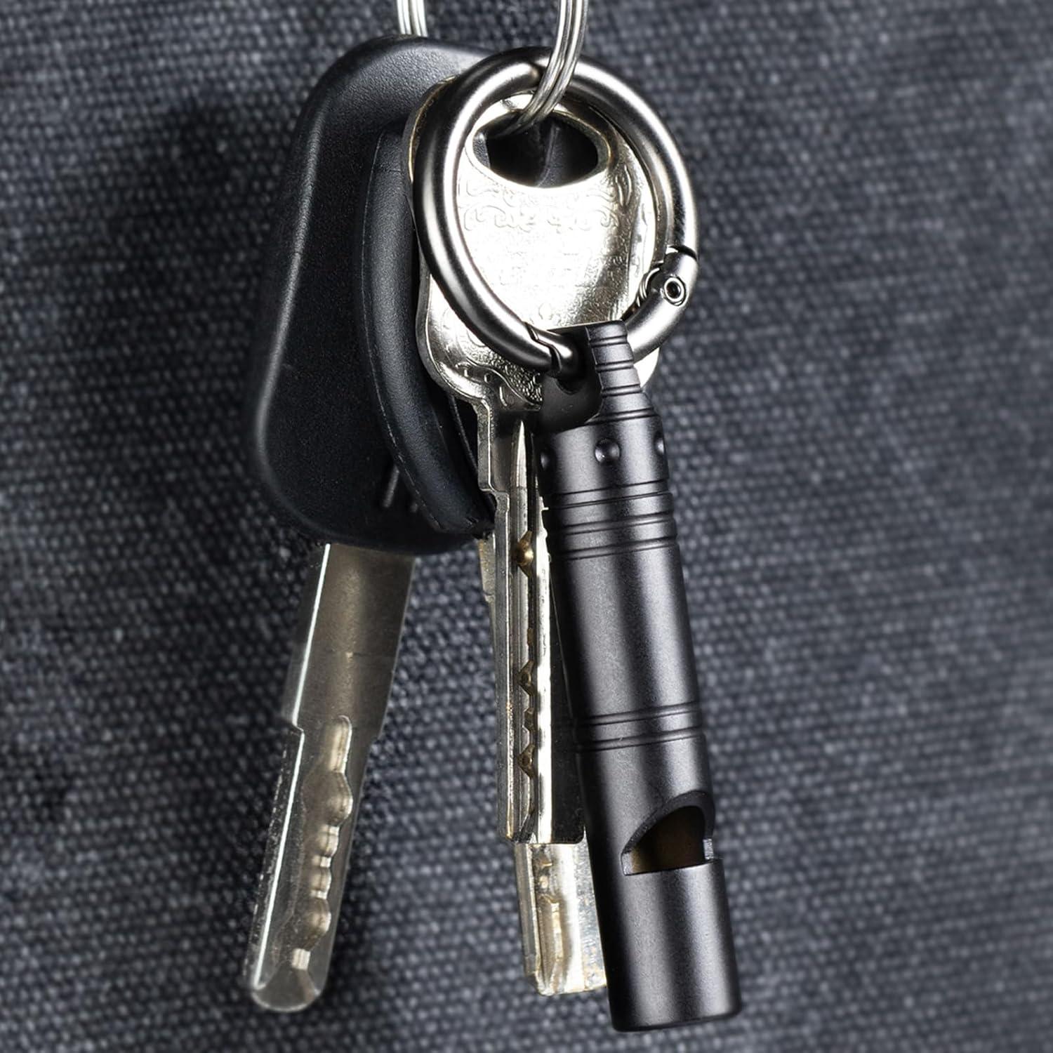 Silbato de Emergencia Autuveen KS001-HS Titanio Negro 120dB